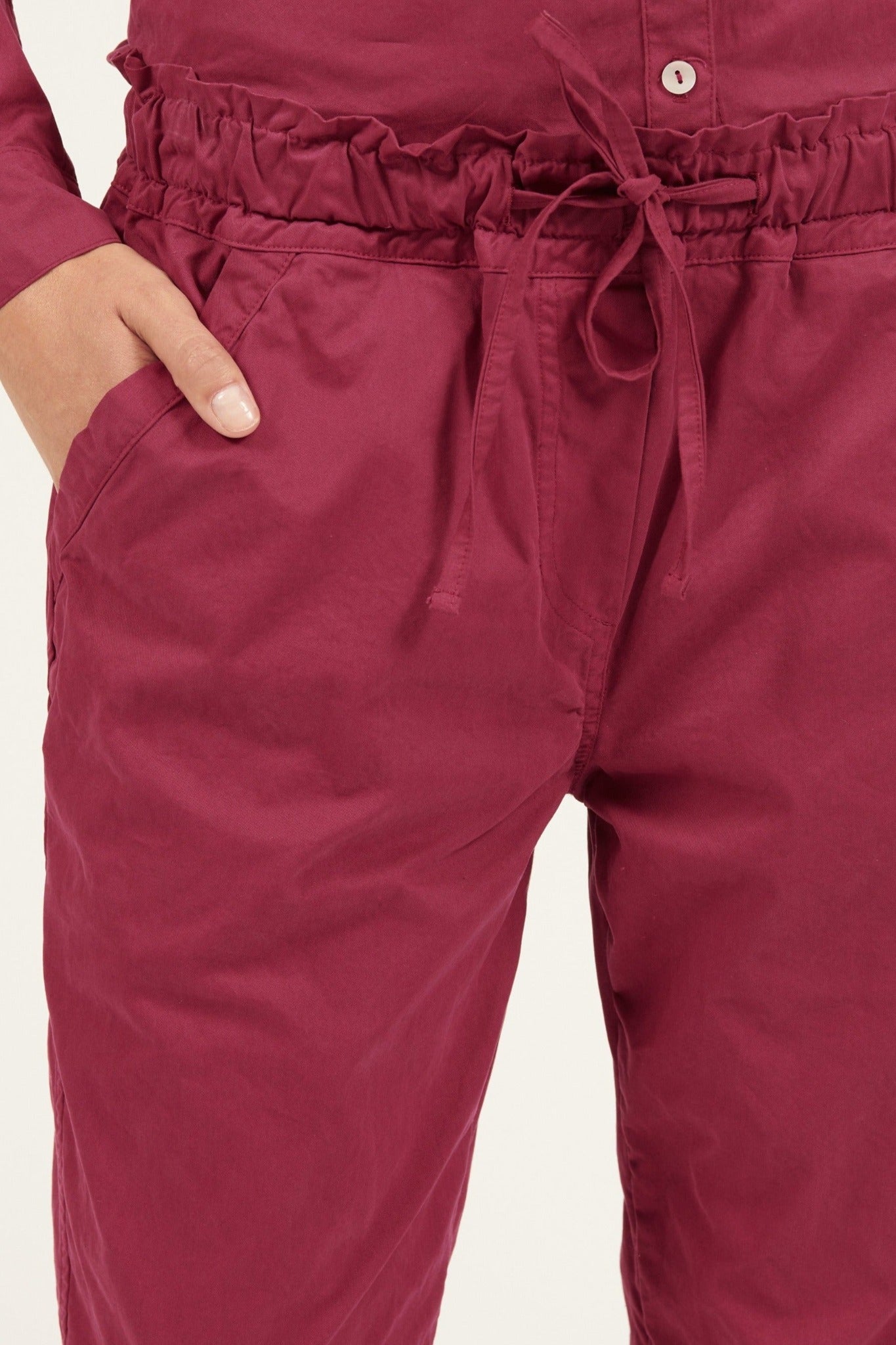 LONLON PANT - HIBISCUS (PRE-ORDER) - Primness