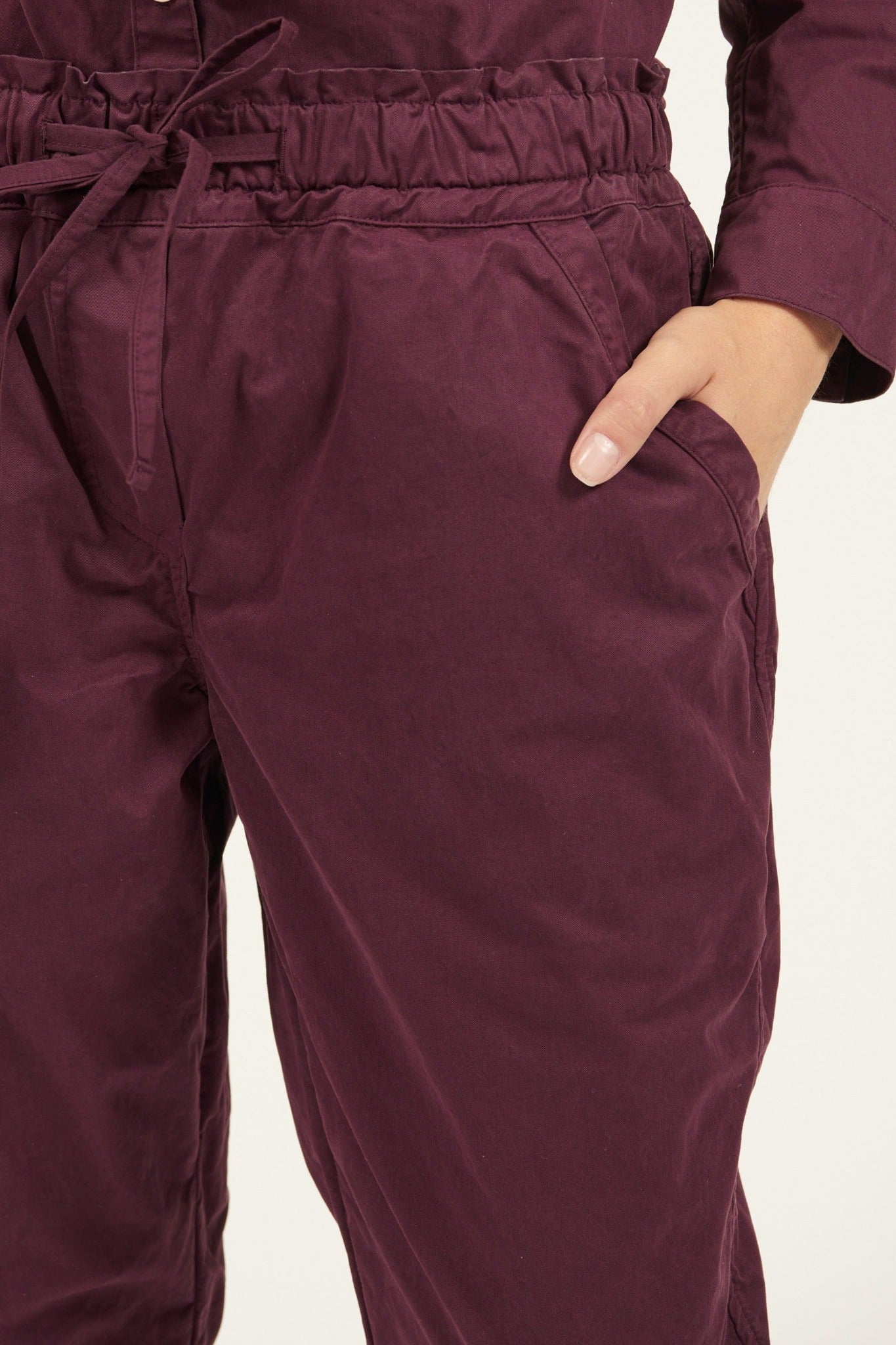 LONLON PANT - PLUM (PRE-ORDER) - Primness