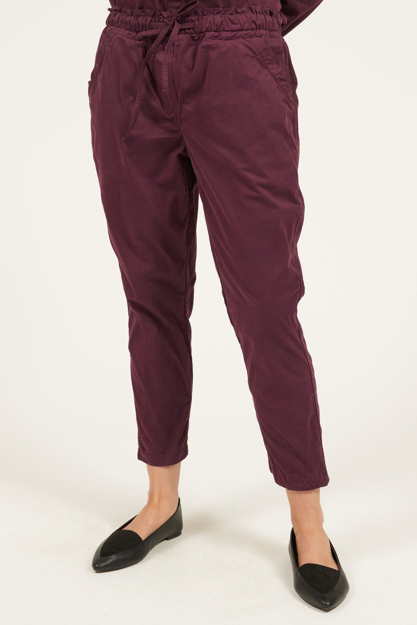 LONLON PANT - PLUM (PRE-ORDER) - Primness