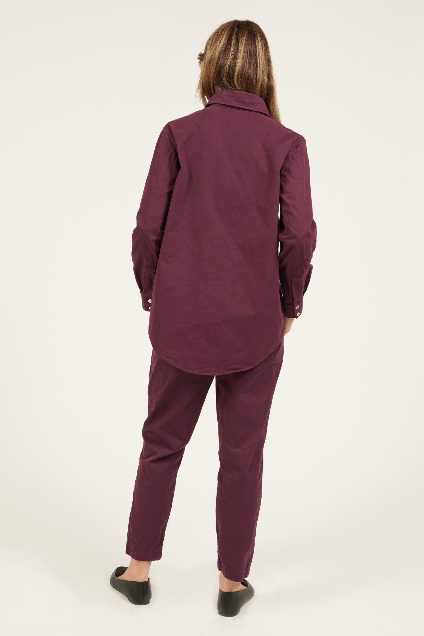 LONLON PANT - PLUM (PRE-ORDER) - Primness