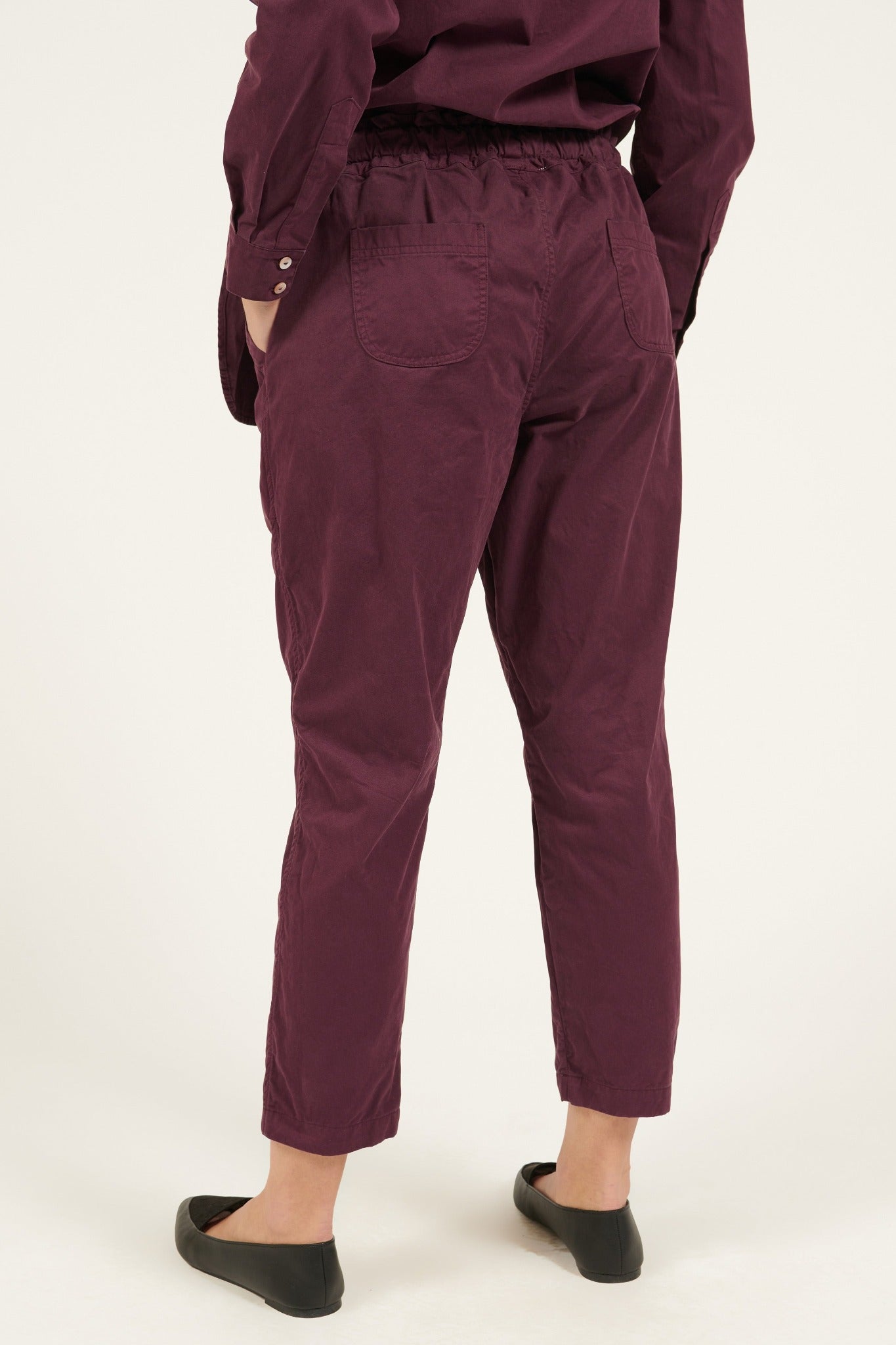 LONLON PANT - PLUM (PRE-ORDER) - Primness