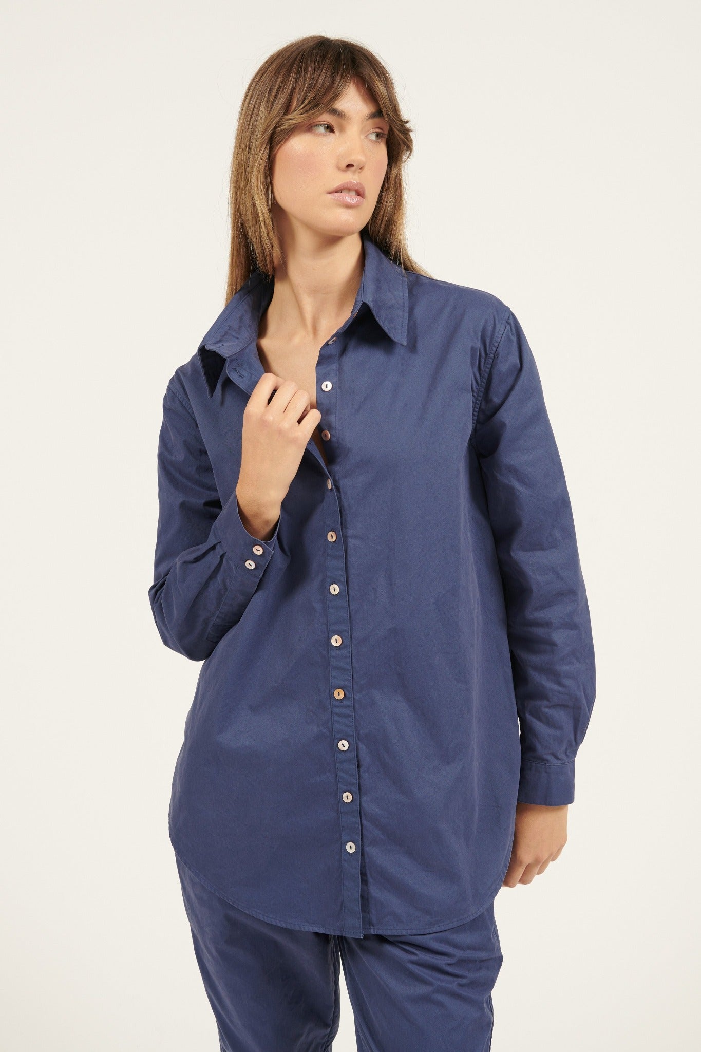 LONLON SHIRT - BLUE TUNE (PRE-ORDER) - Primness