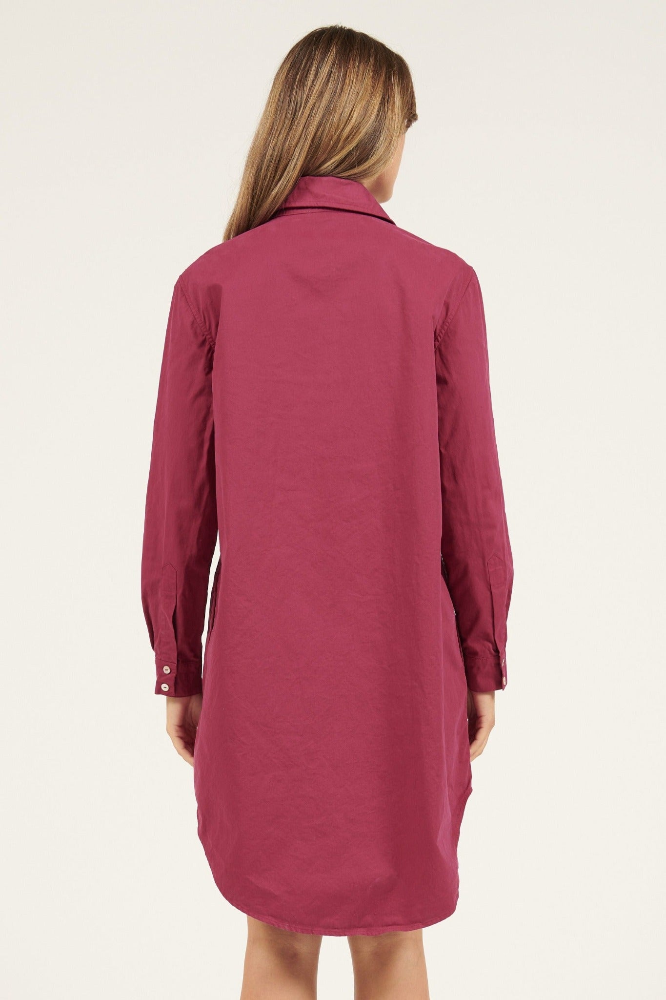 LONLON SHIRT DRESS - HIBISCUS (PRE-ORDER) - Primness