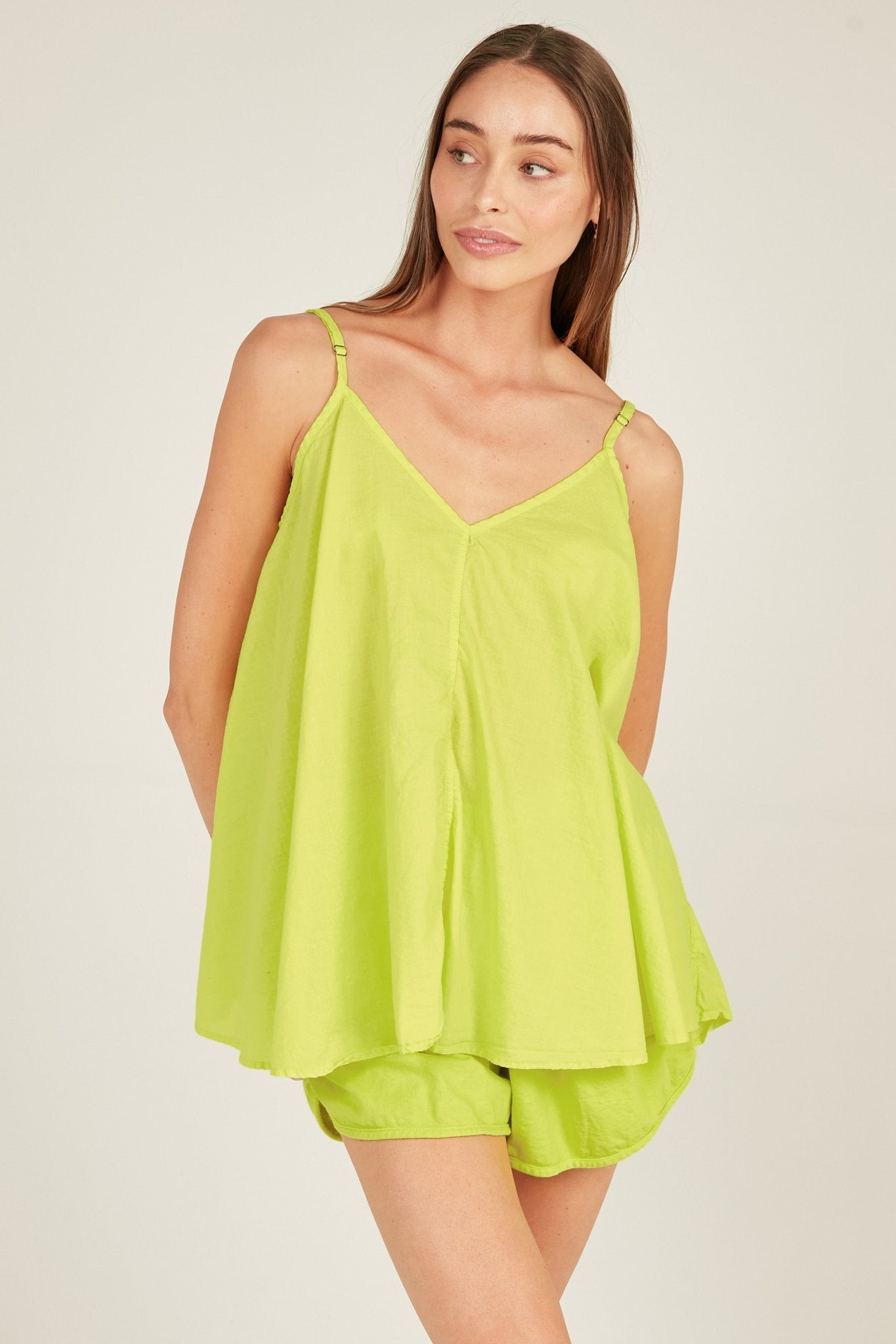 LOURVE CAMI - LIME - Primness