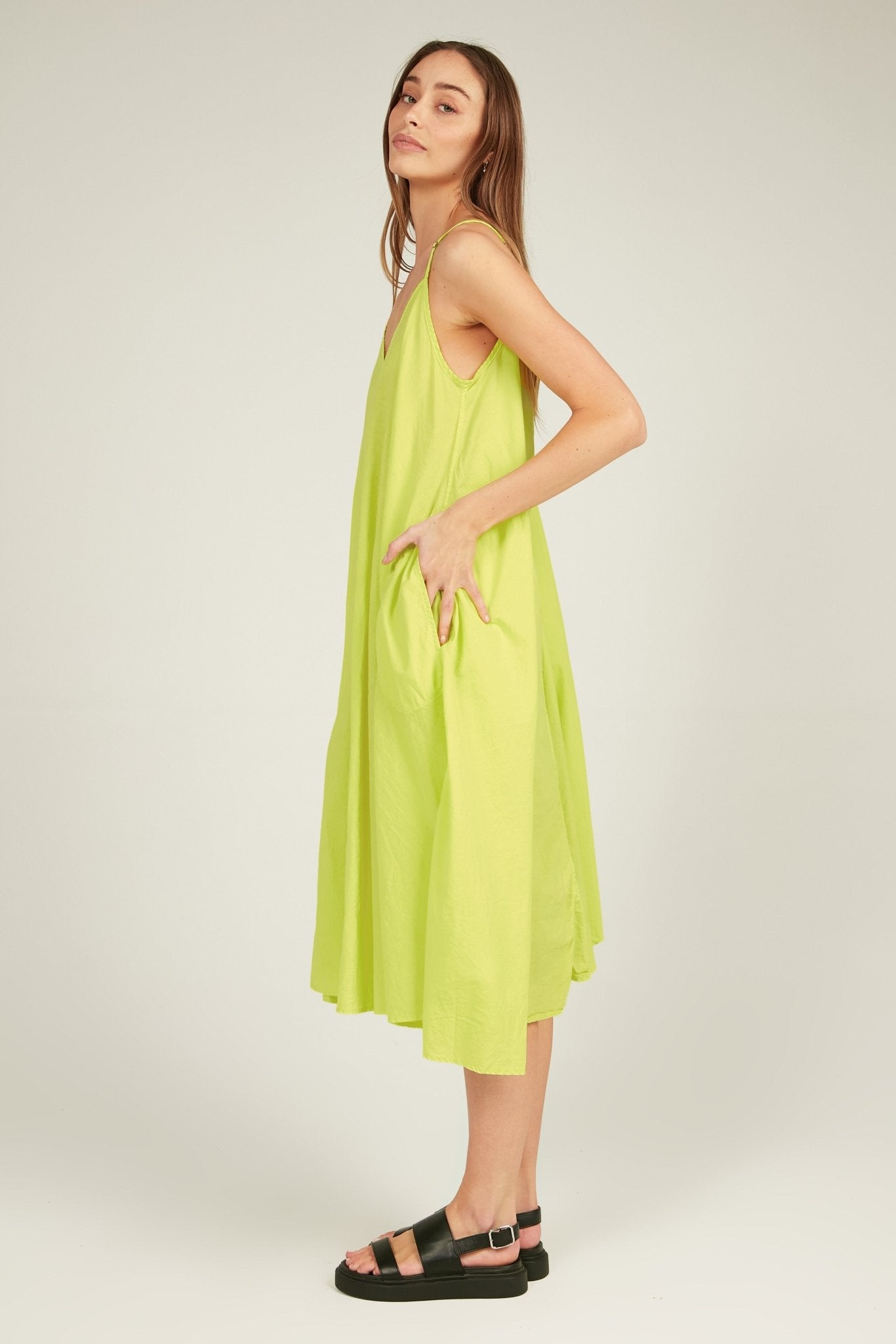 LOURVE SUNDRESS - LIME - Primness