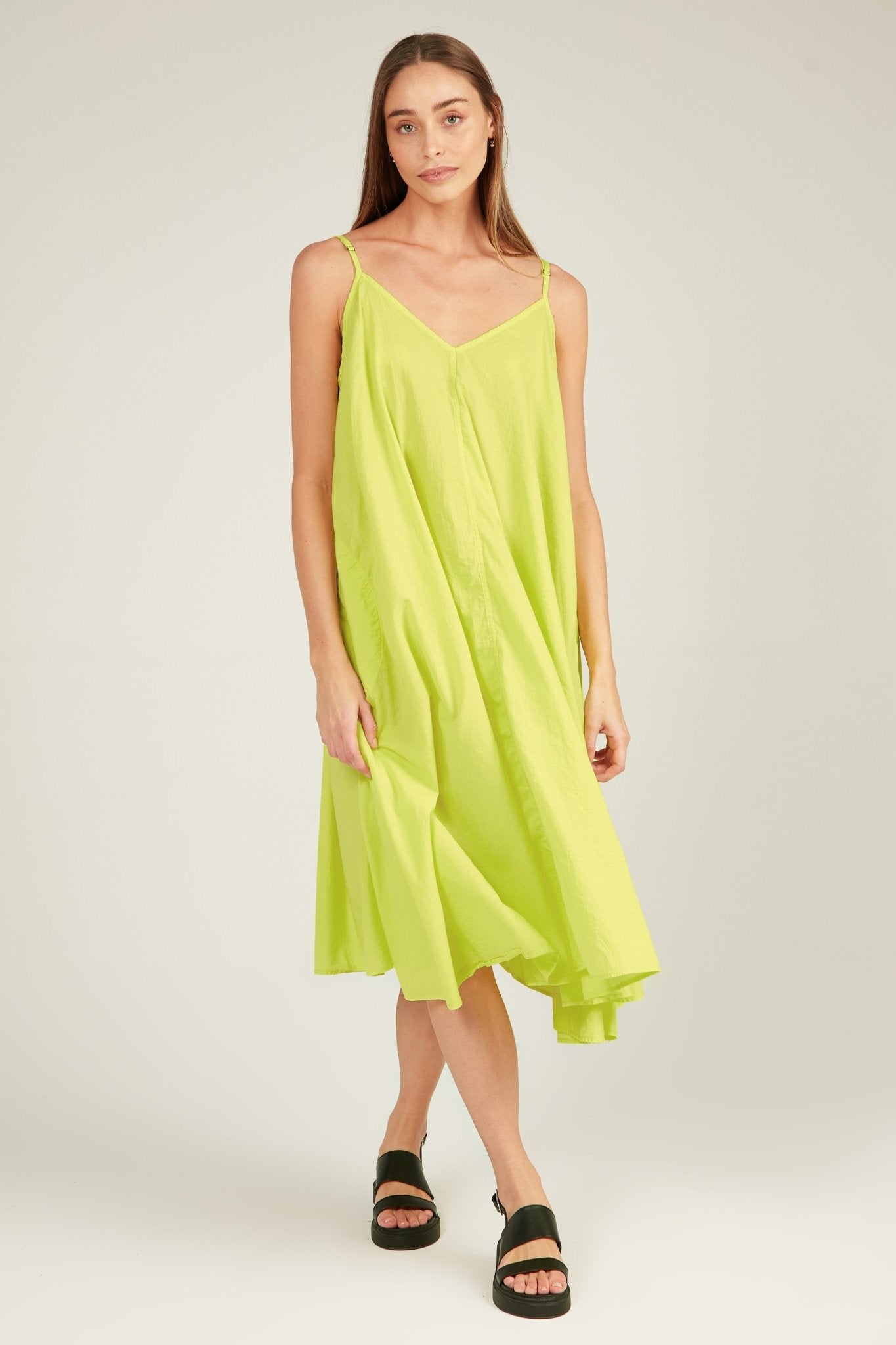 LOURVE SUNDRESS - LIME - Primness