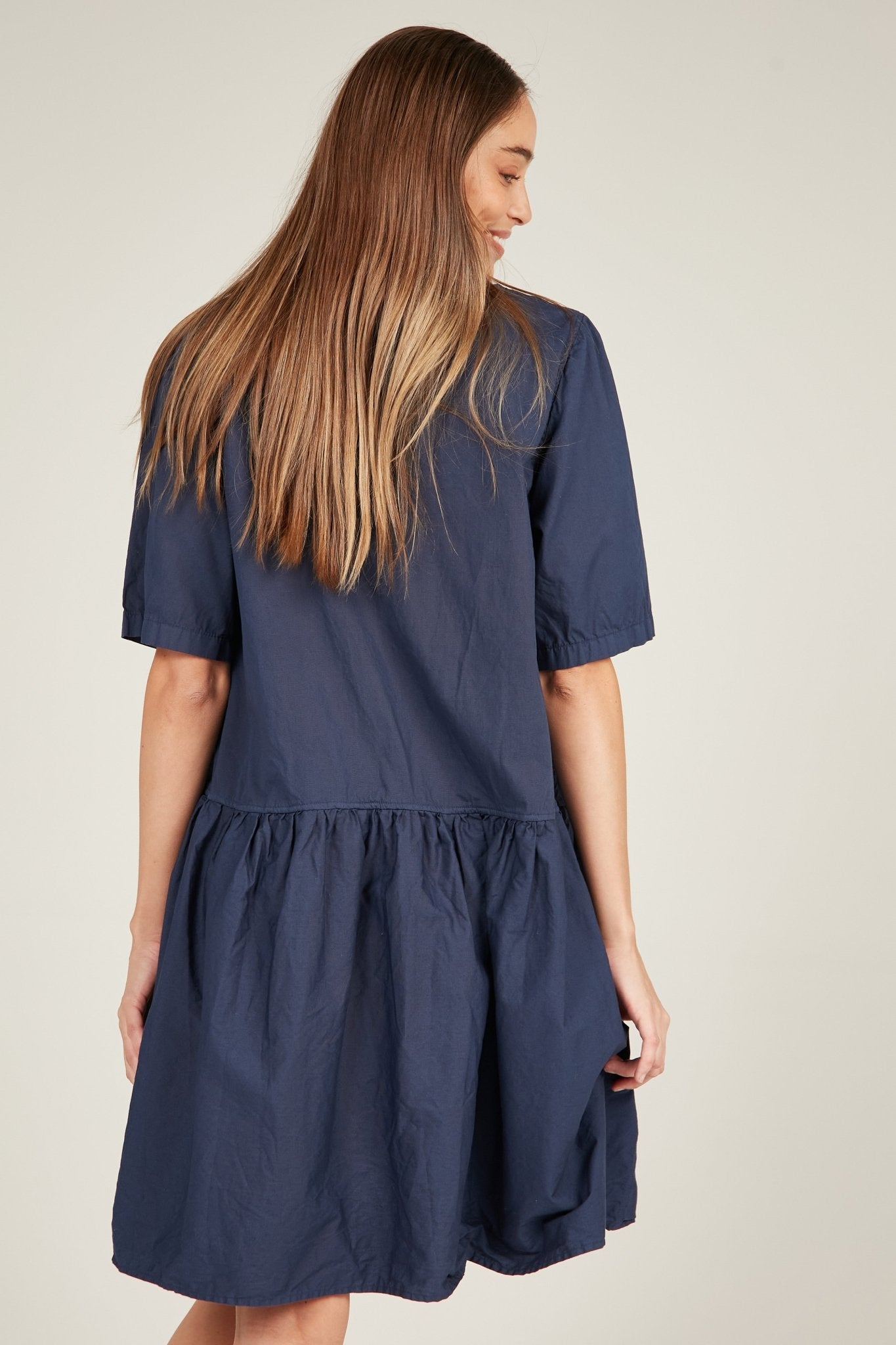 LOVE DRESS - DARK NAVY (PRE-ORDER) - Primness