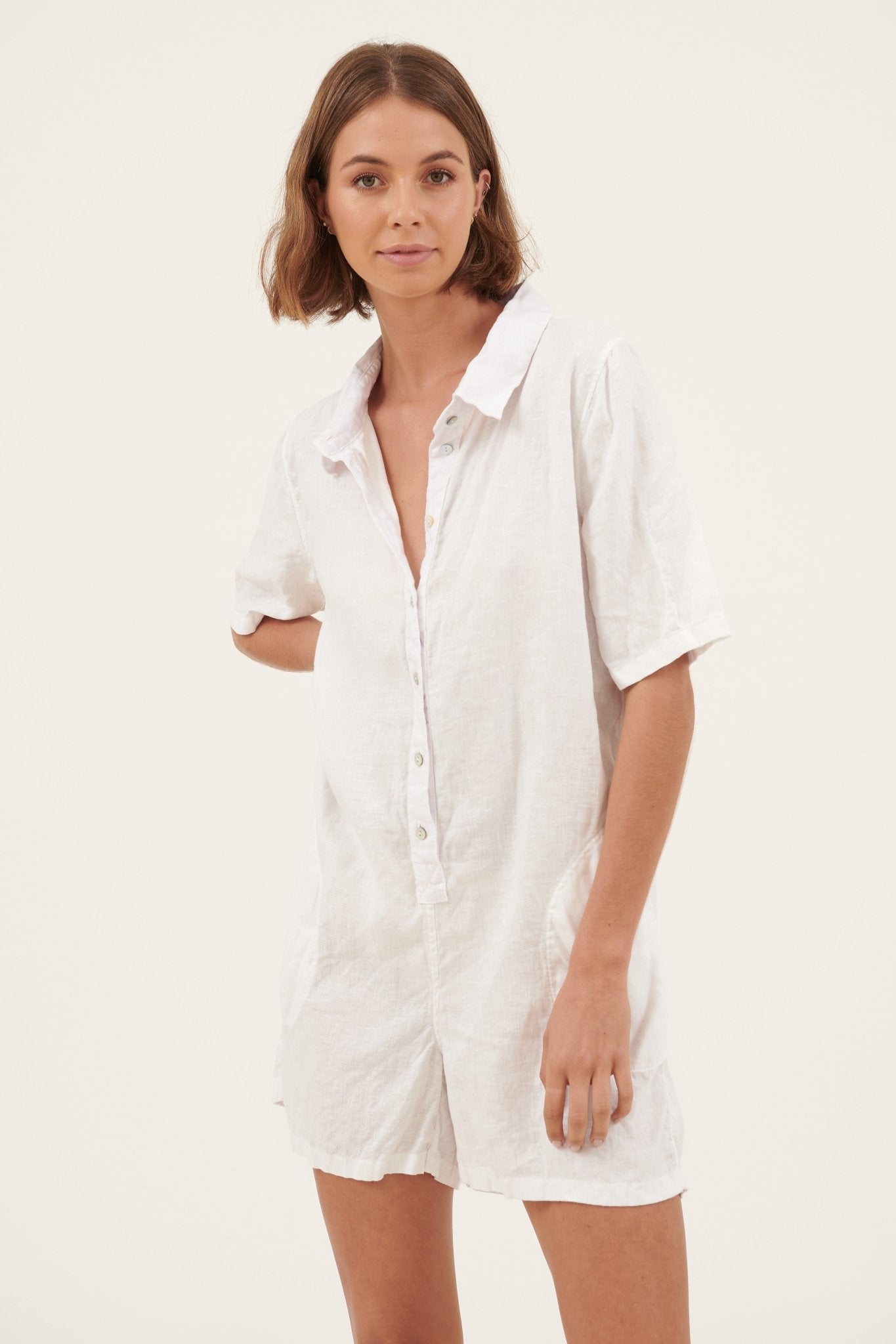 LUXI JUMPSUIT - BLANC - FINAL SALE - Primness