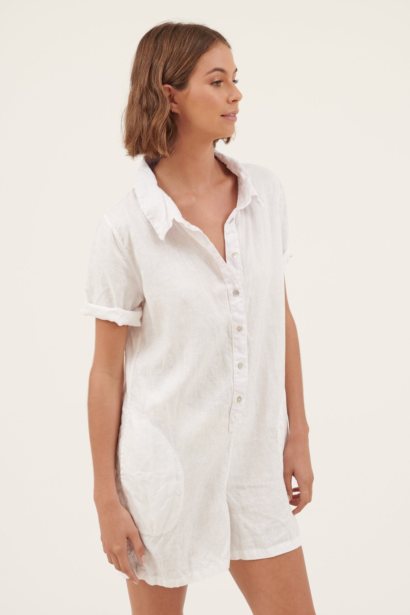 LUXI JUMPSUIT - BLANC - FINAL SALE - Primness