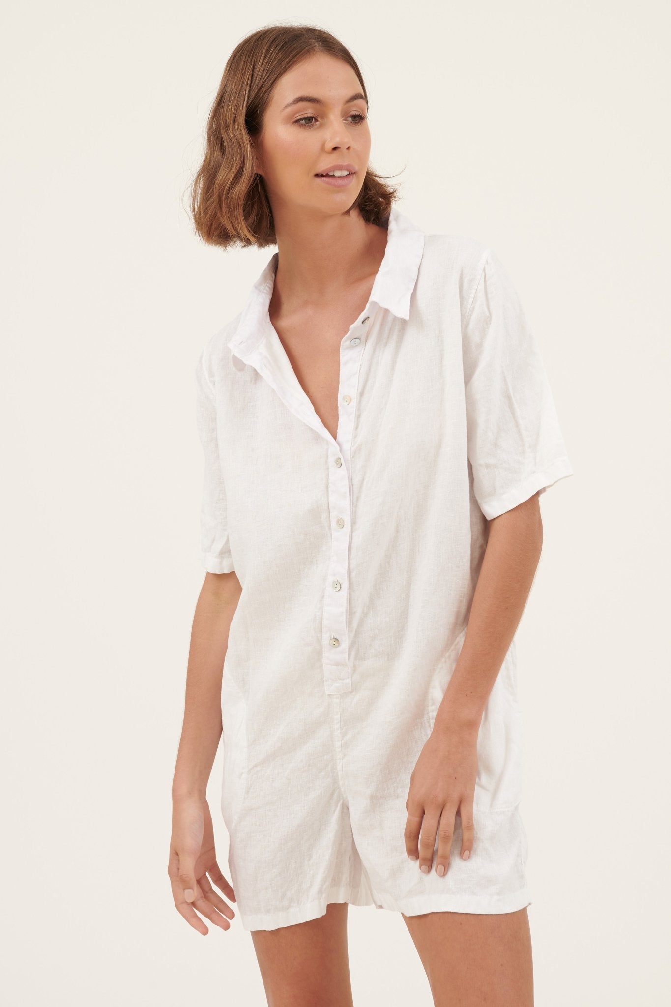 LUXI JUMPSUIT - BLANC - FINAL SALE - Primness