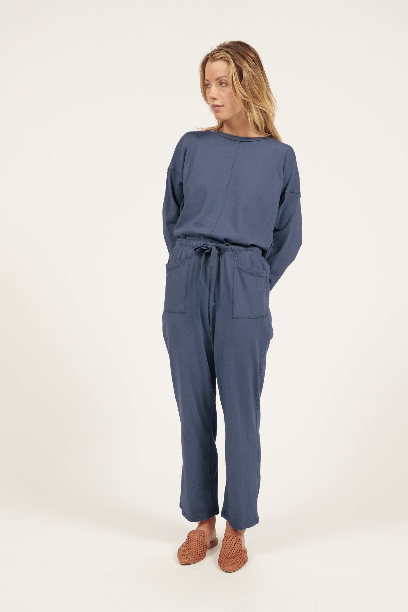 MAEMAE PANT - DARK NAVY - Primness