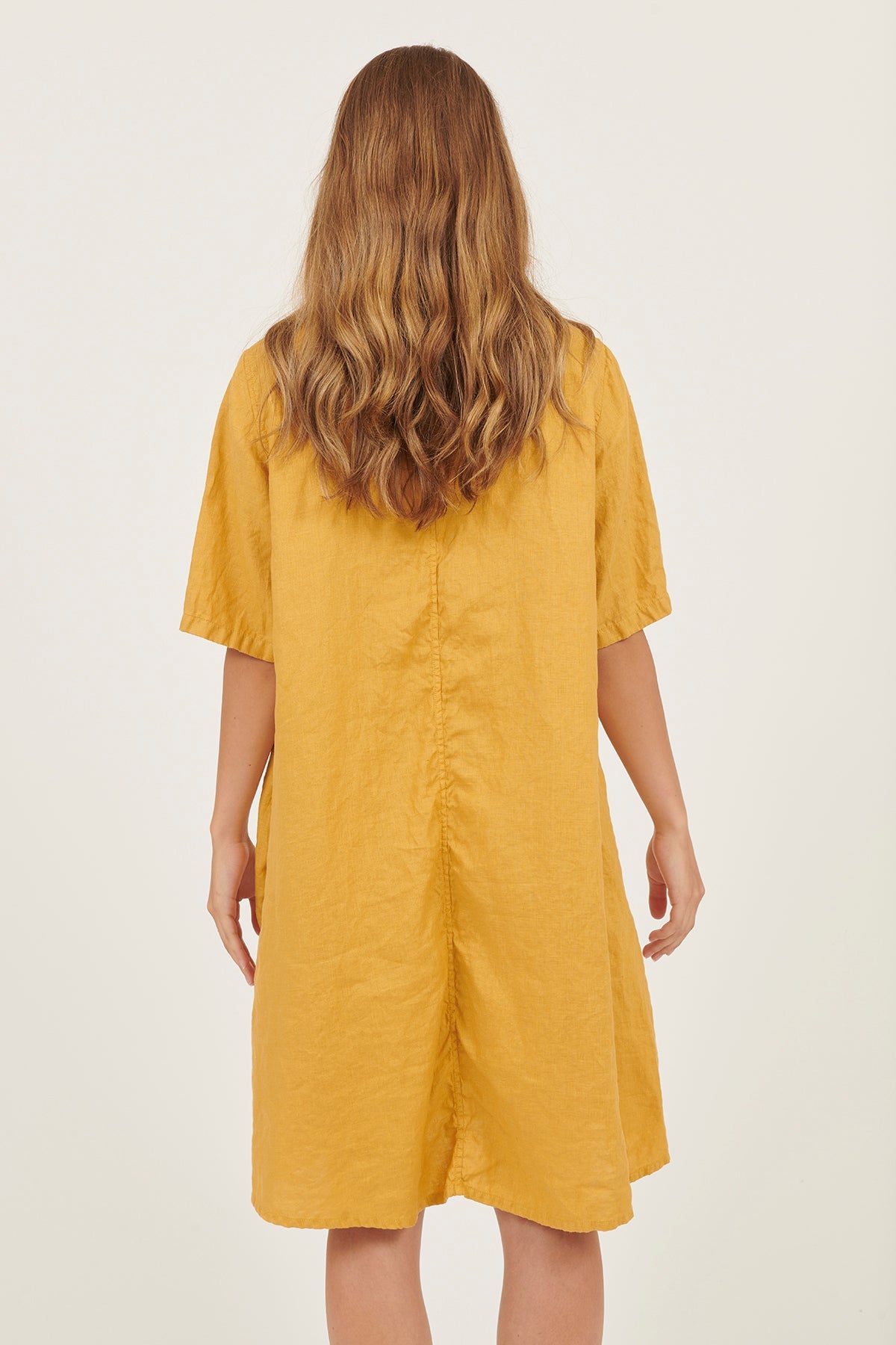 MIA TEE DRESS - AMBER - Primness