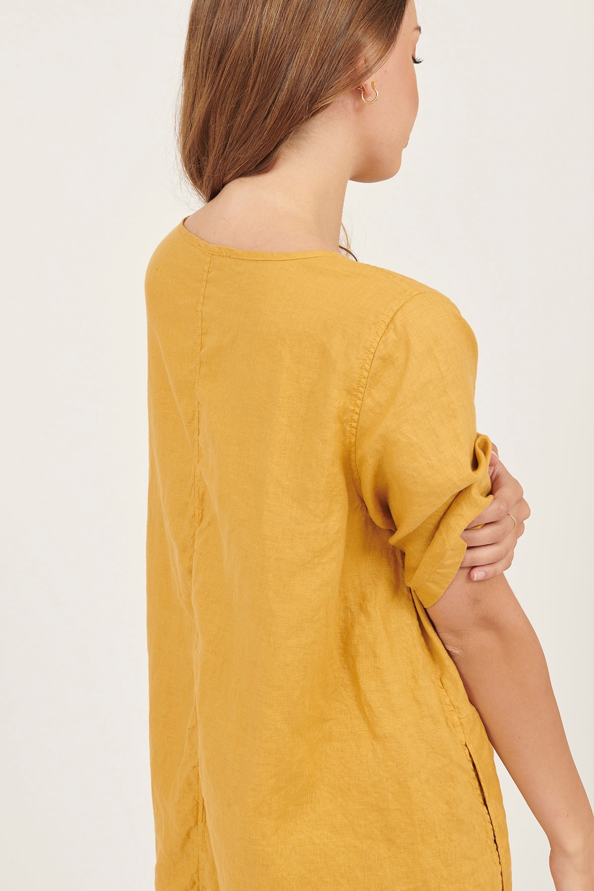 MIA TEE DRESS - AMBER - Primness