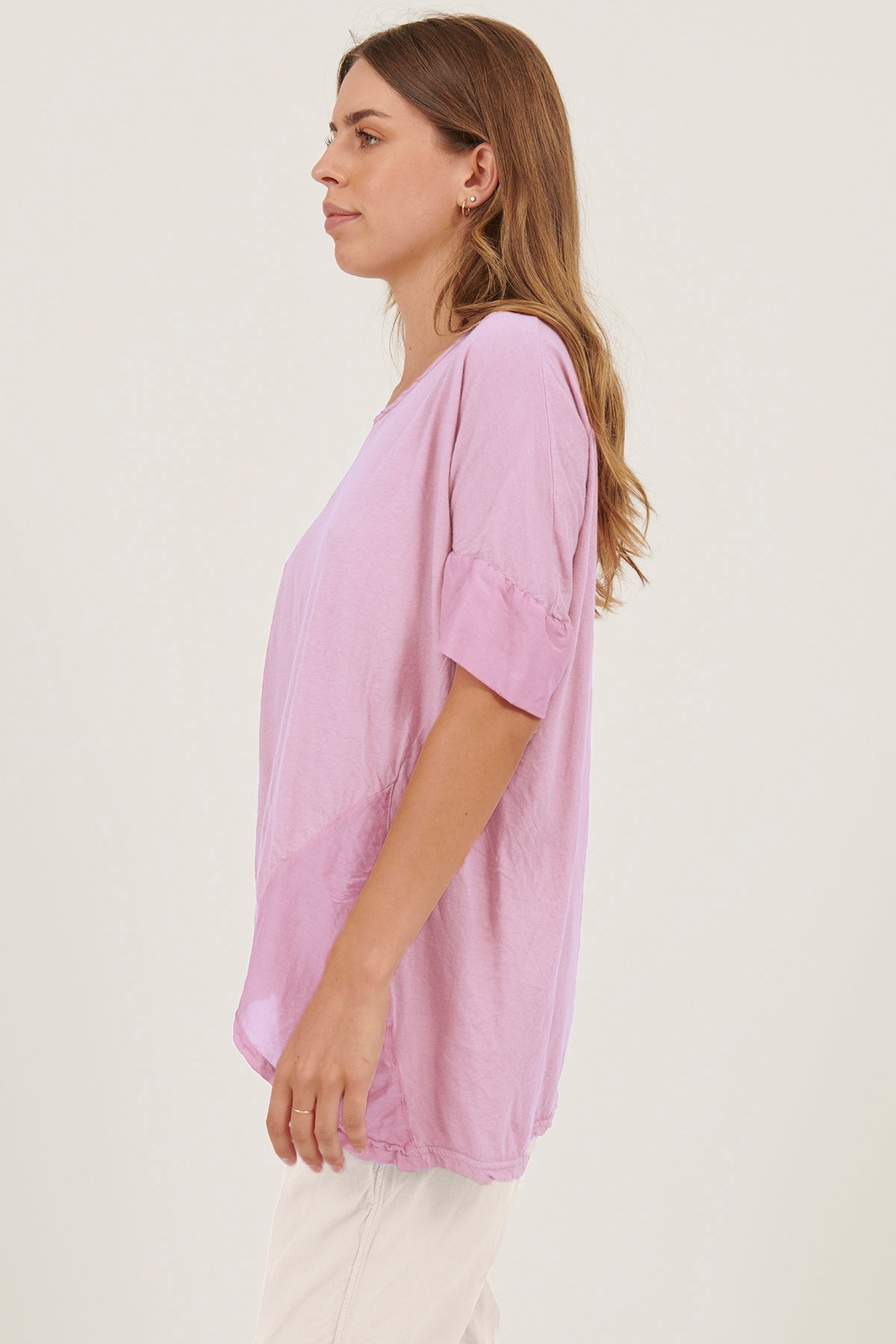 MINK TEE - MAUVE - Primness