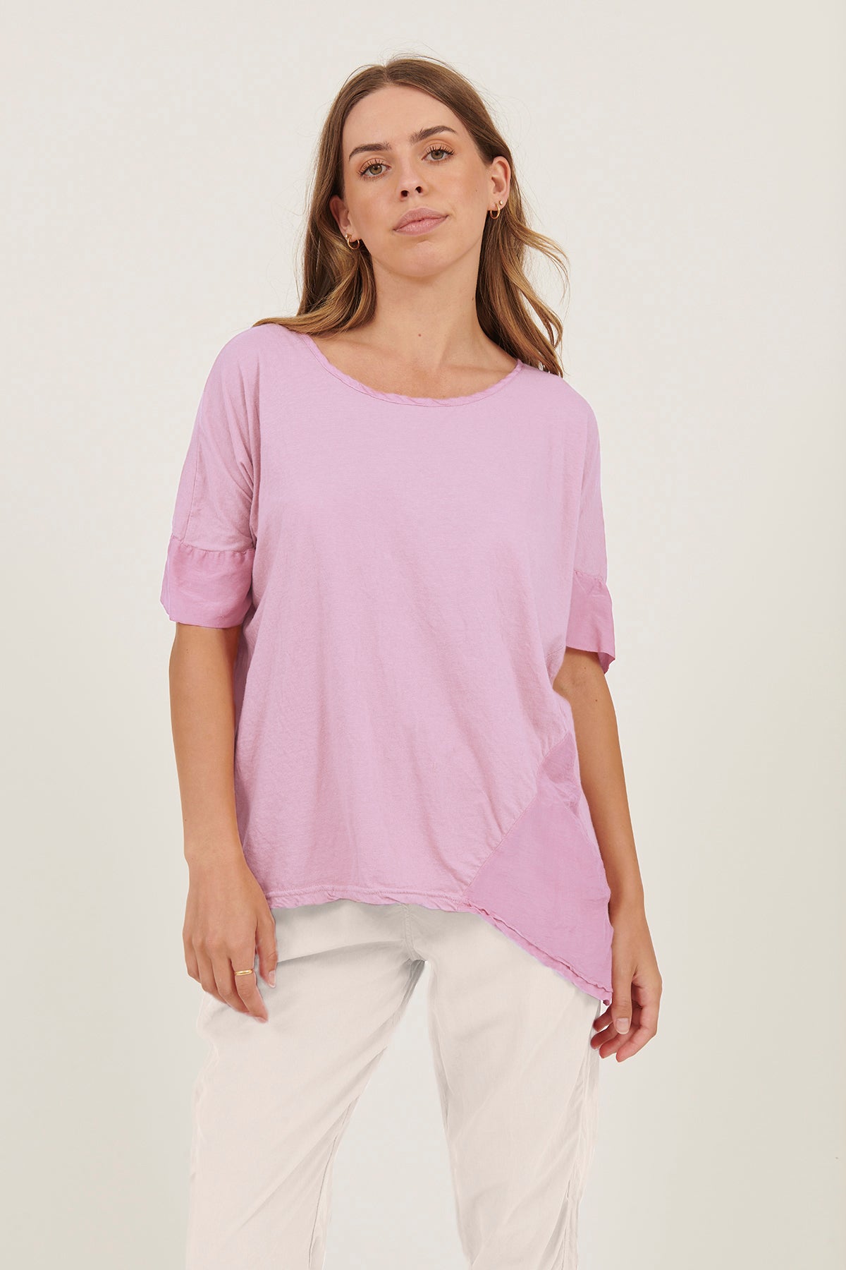 MINK TEE - MAUVE - Primness