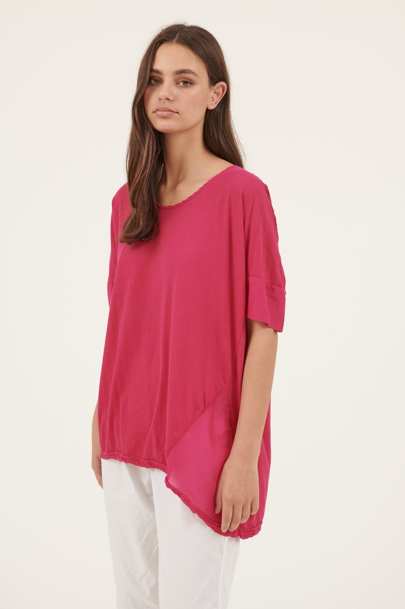 MINK TEE - RAZZA PINK - Primness