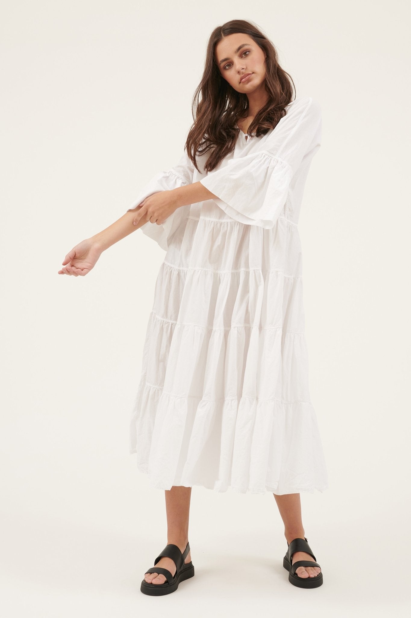 MOONSTAR DRESS - BLANC - FINAL SALE - Primness