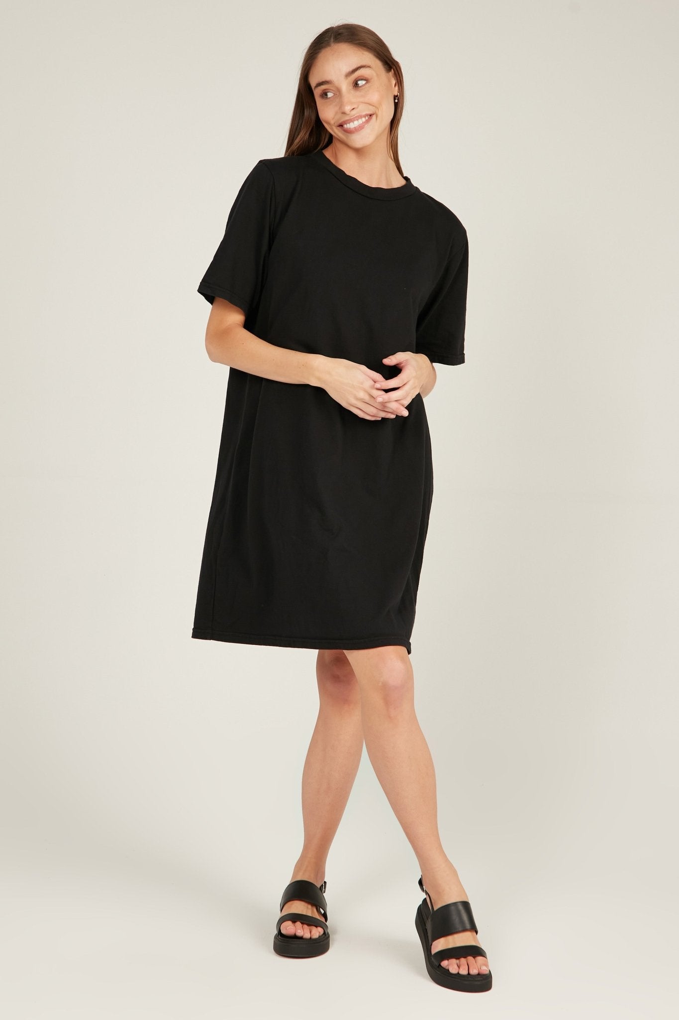 NUNA DRESS - NOIR - Primness