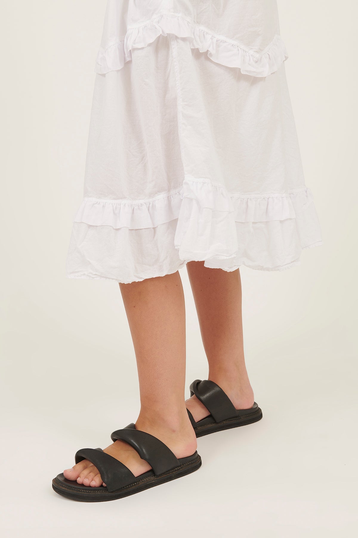 PADDOCK DRESS - BLANC - Primness