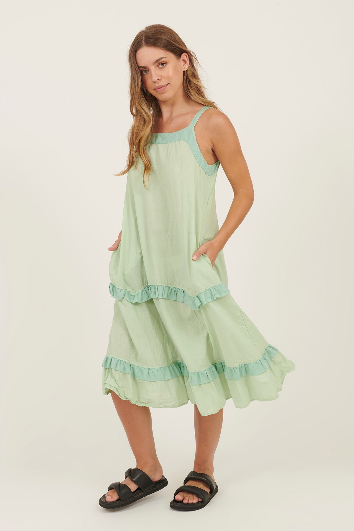 PADDOCK DRESS - MINTED - Primness