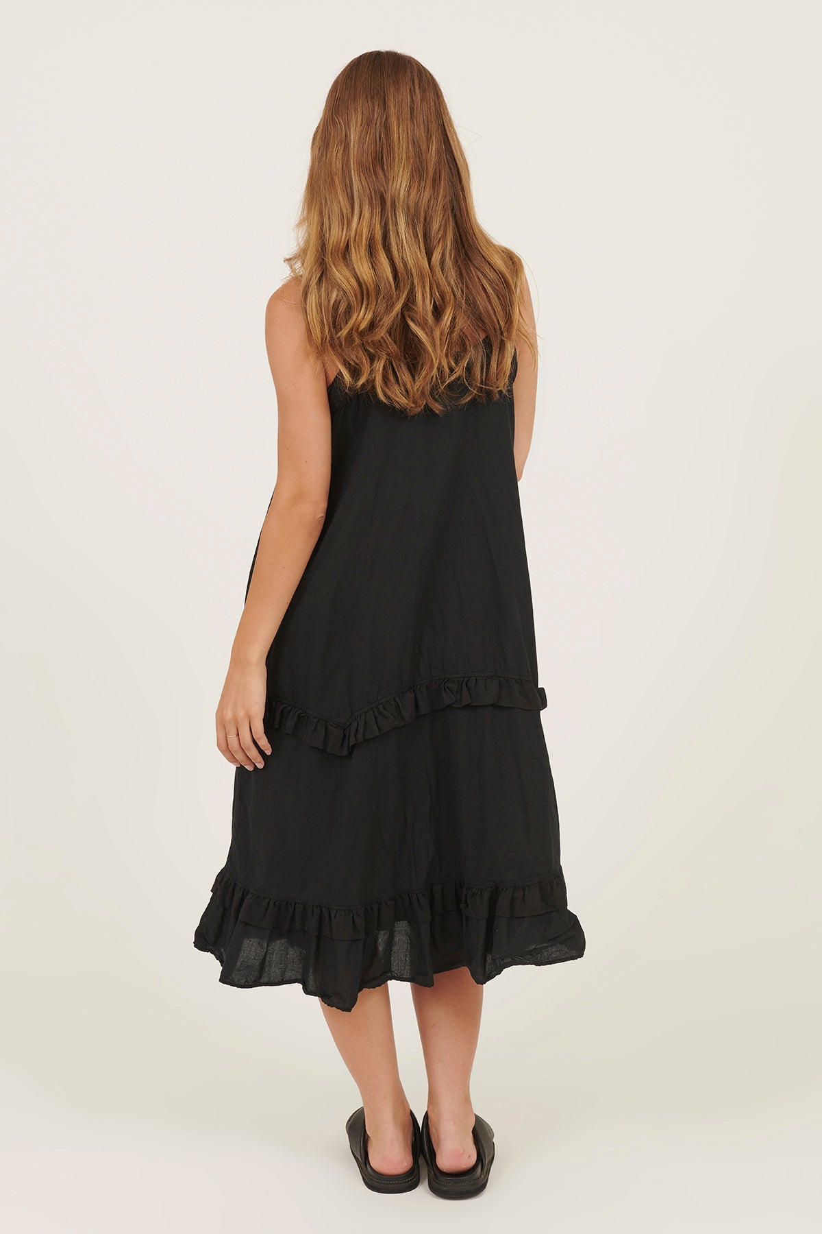 PADDOCK DRESS - NOIR - Primness