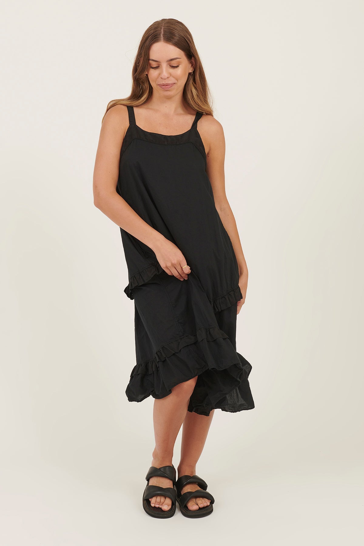 PADDOCK DRESS - NOIR - Primness