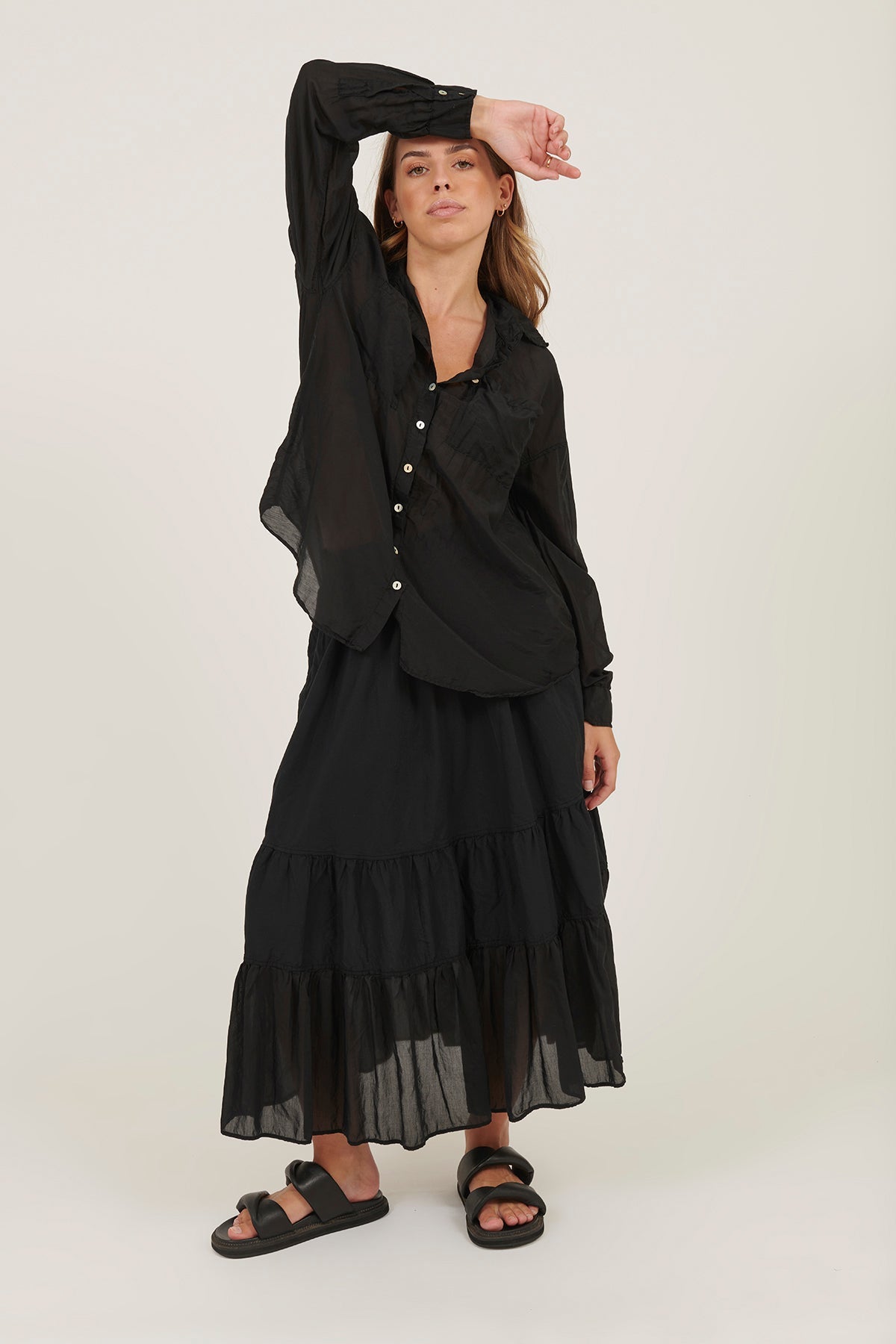 PADDOCK SKIRT - NOIR - Primness