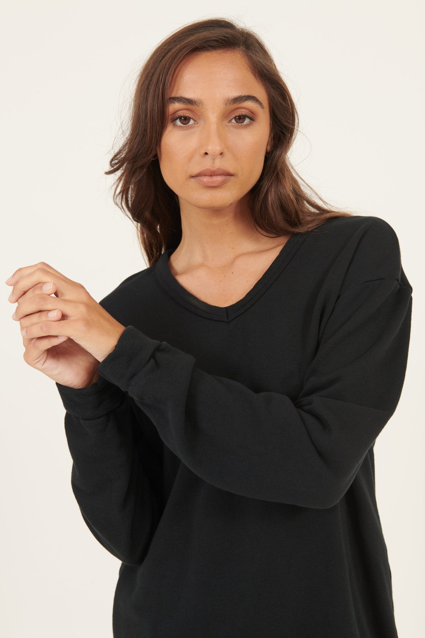 PERF V NECK - NOIR - Primness