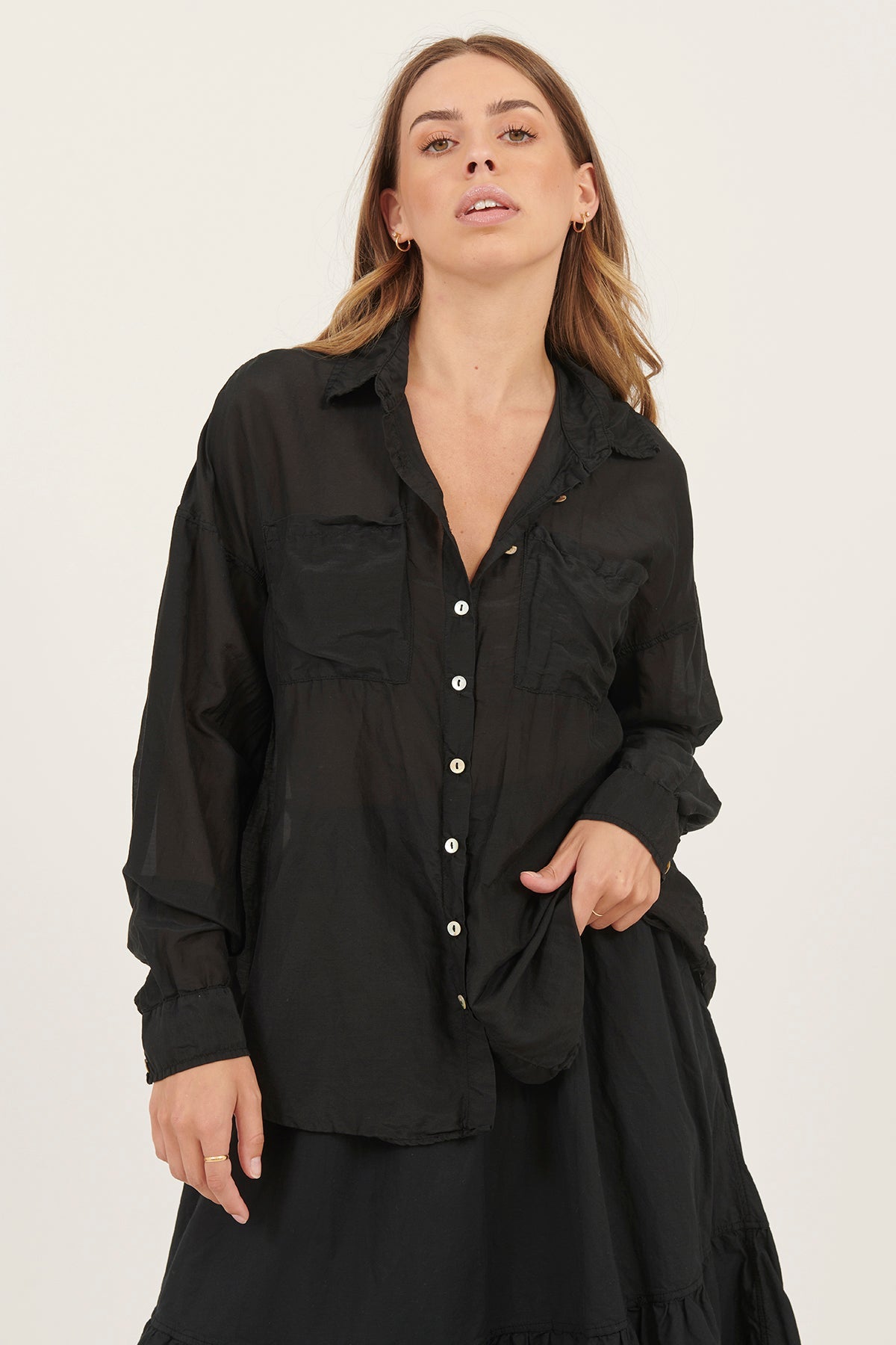 POCO SHIRT - NOIR - Primness