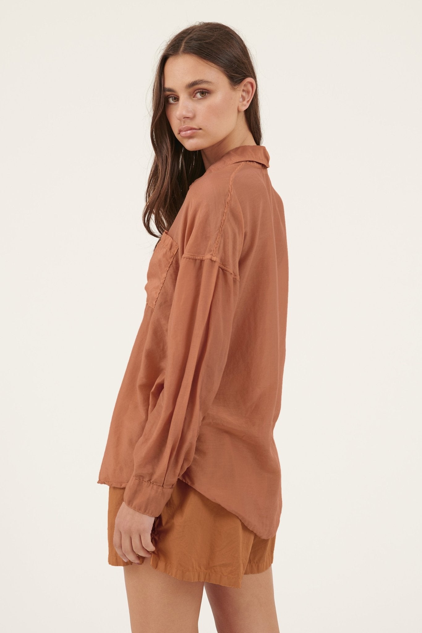 POCO SHIRT - TAWNY - Primness