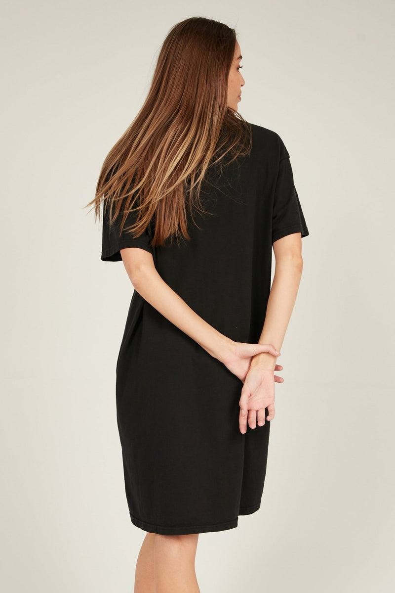 POLO DRESS - NOIR - Primness