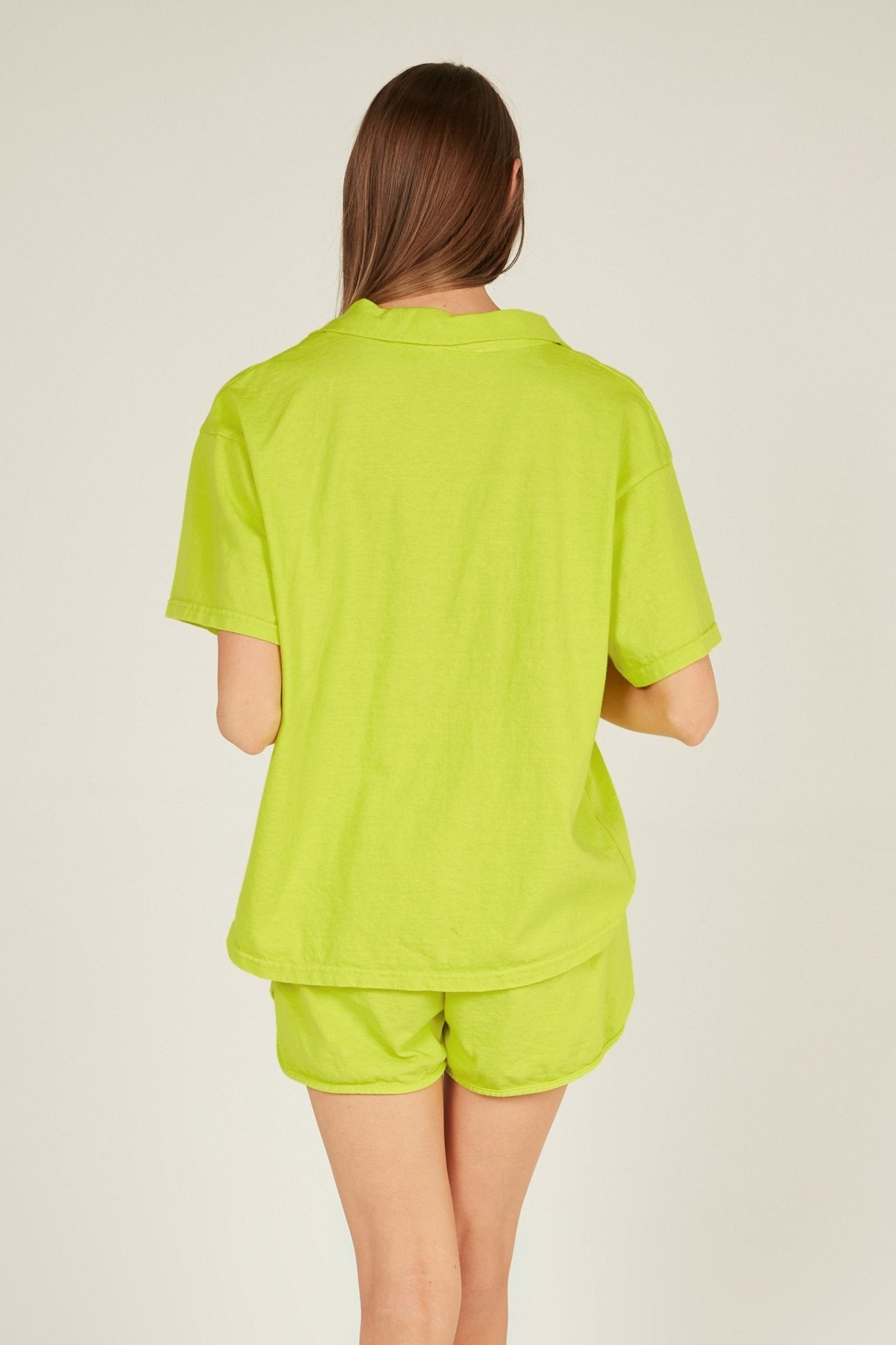 POLO TEE - LIME - Primness