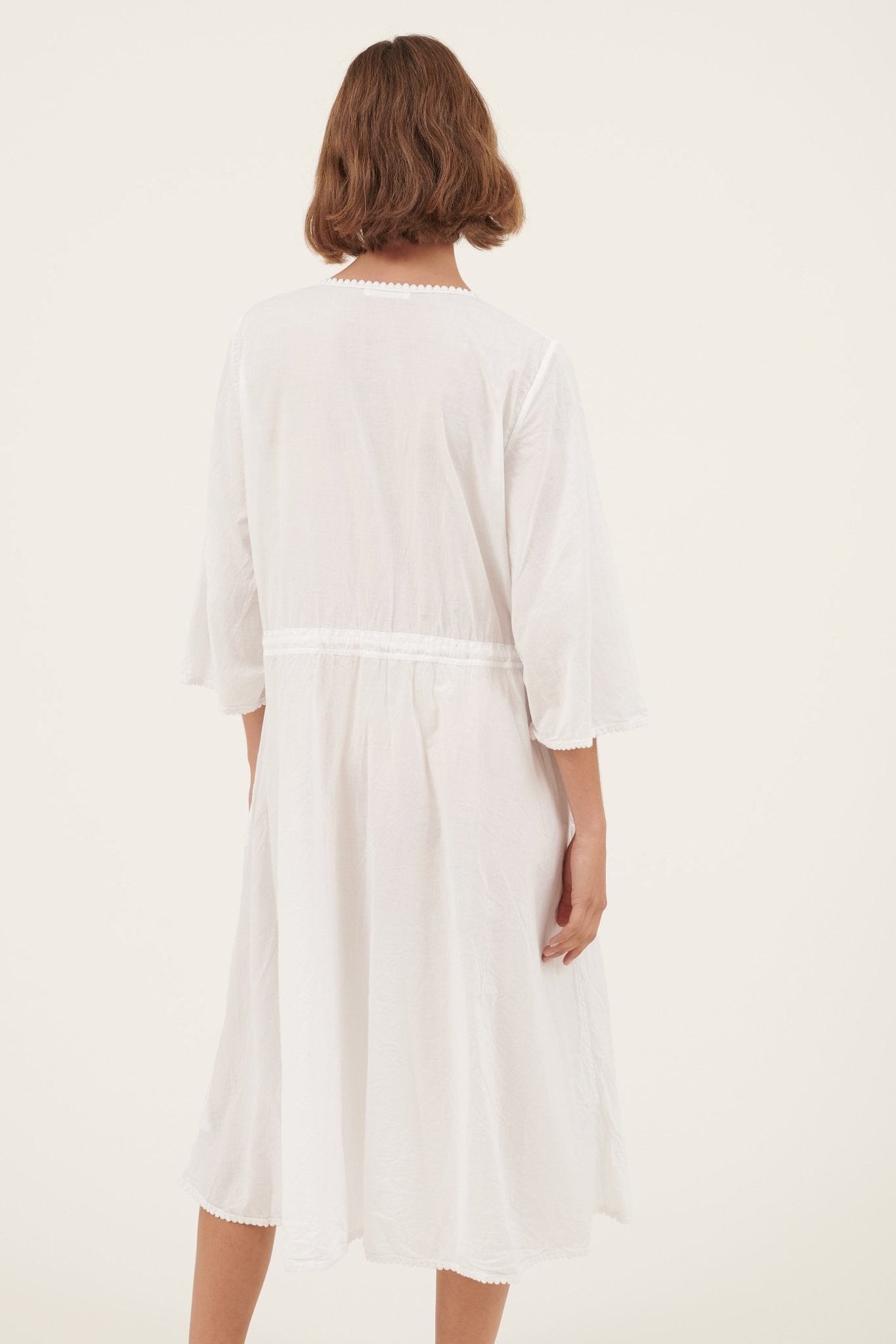 POOLY DRESS - BLANC - Primness