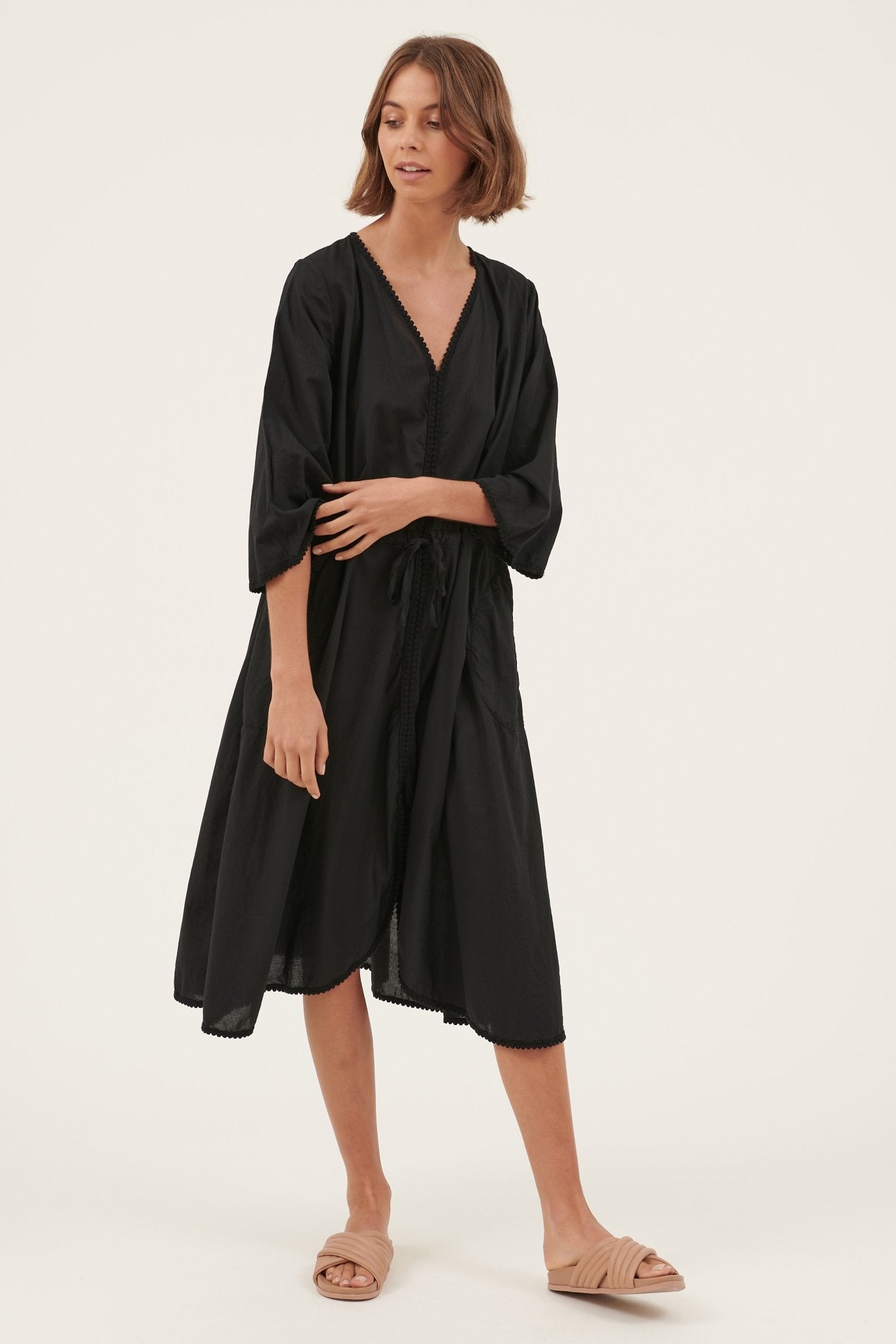 POOLY DRESS - NOIR - Primness