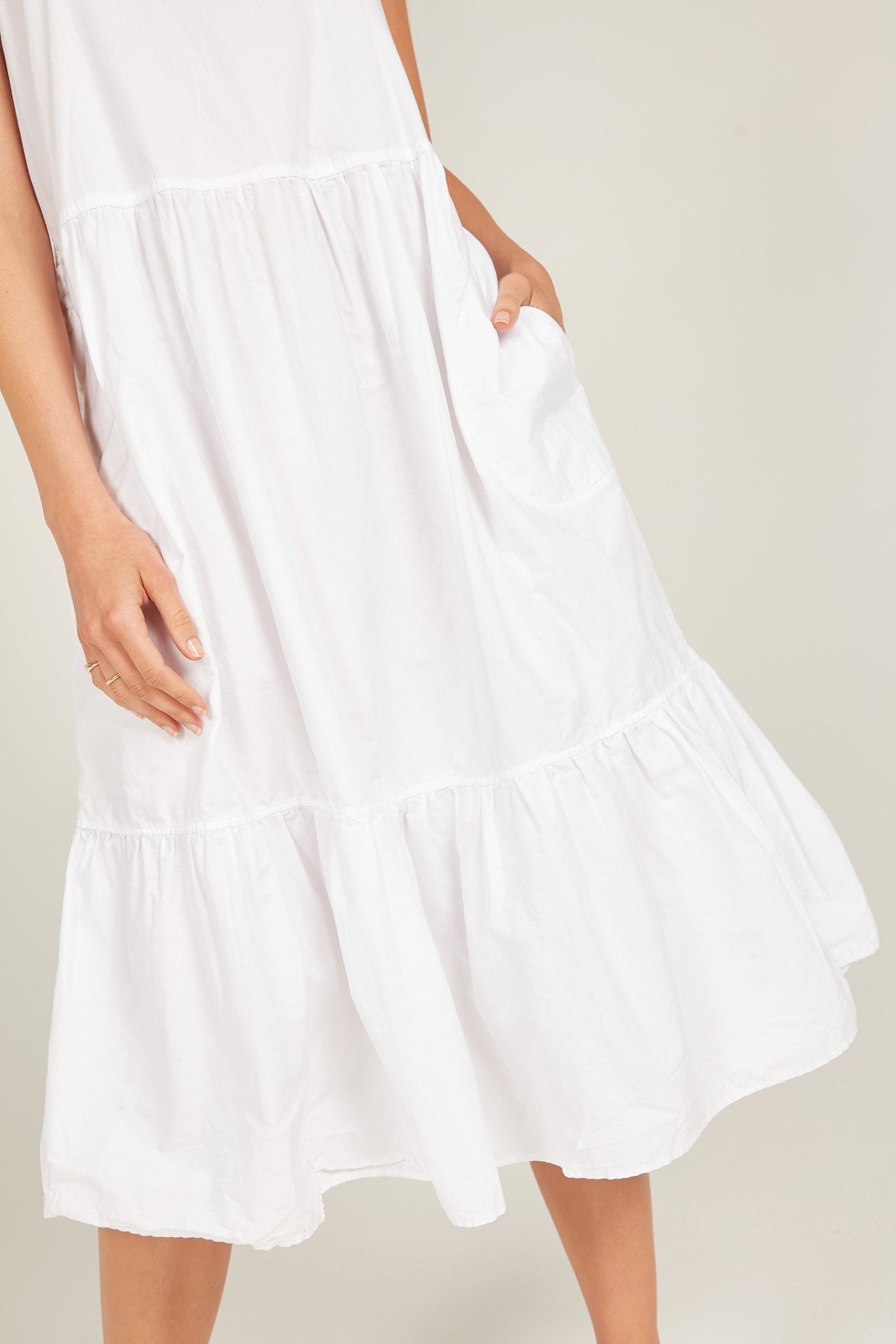 POSY SUNDRESS - BLANC - FINAL SALE - Primness