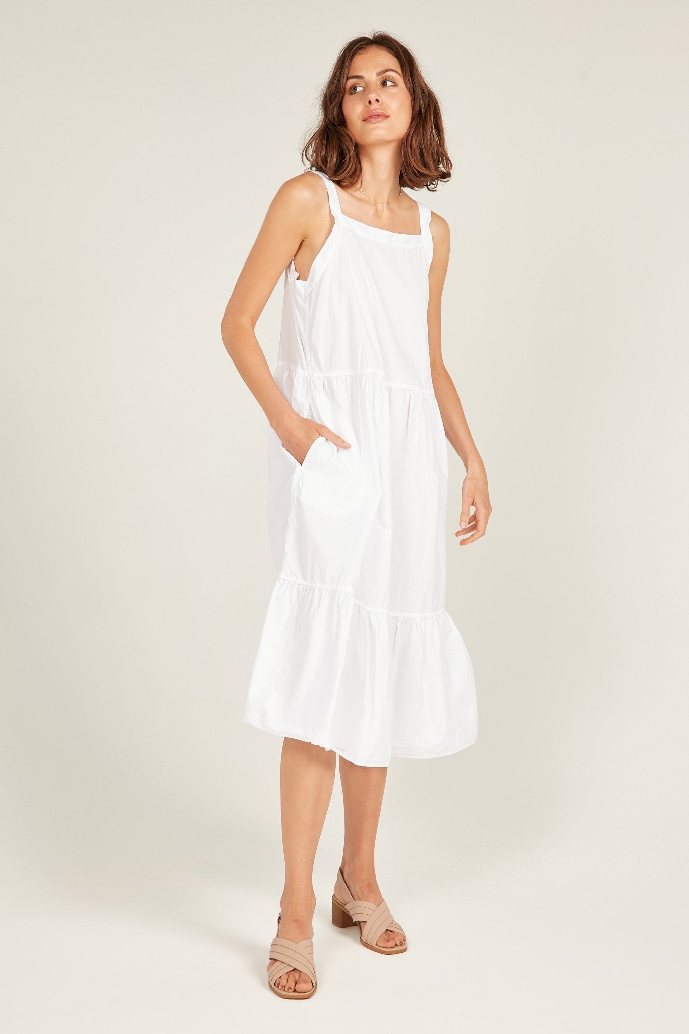 POSY SUNDRESS - BLANC - FINAL SALE - Primness