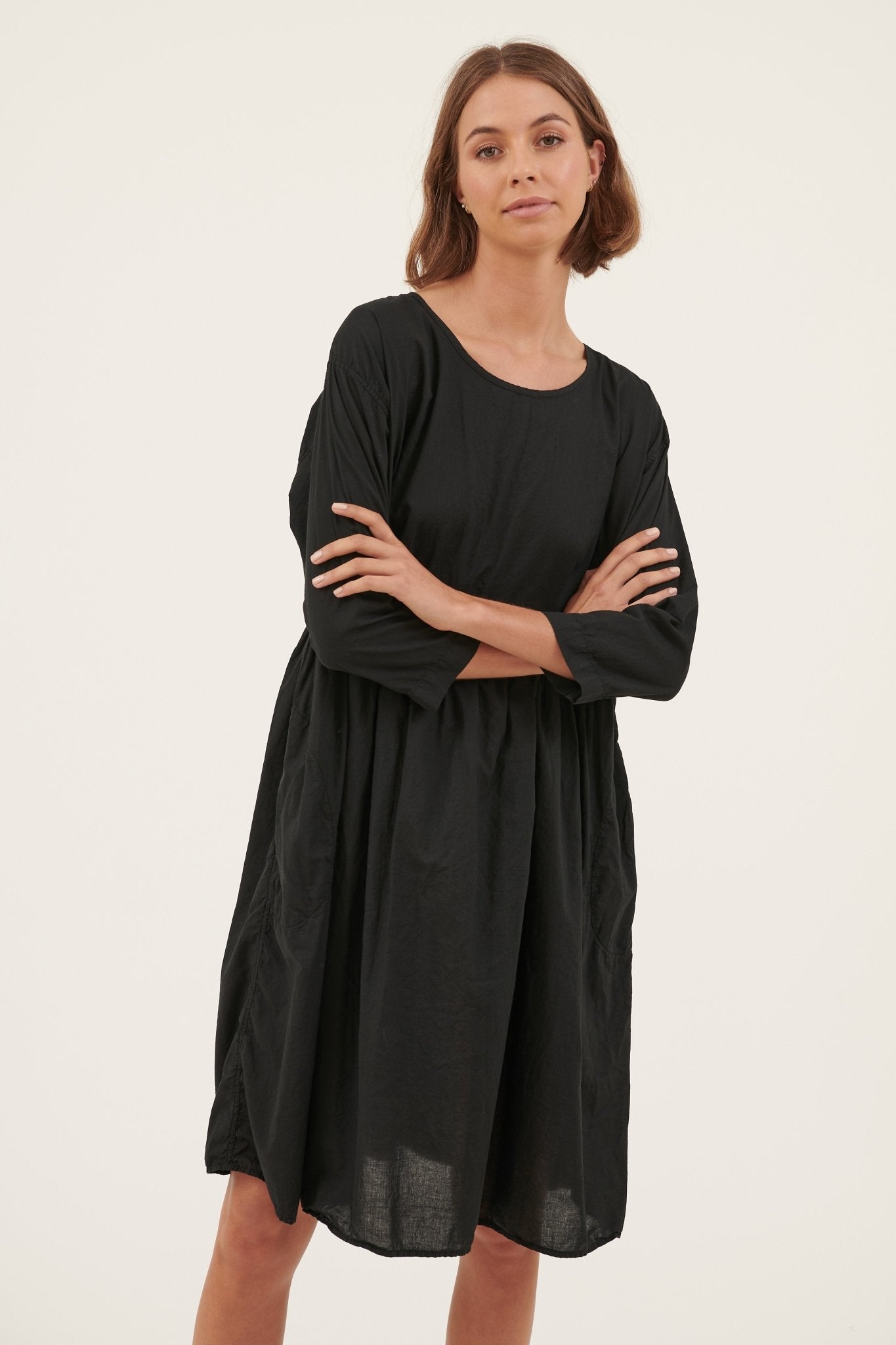 PROVIDORE DRESS - NOIR - Primness