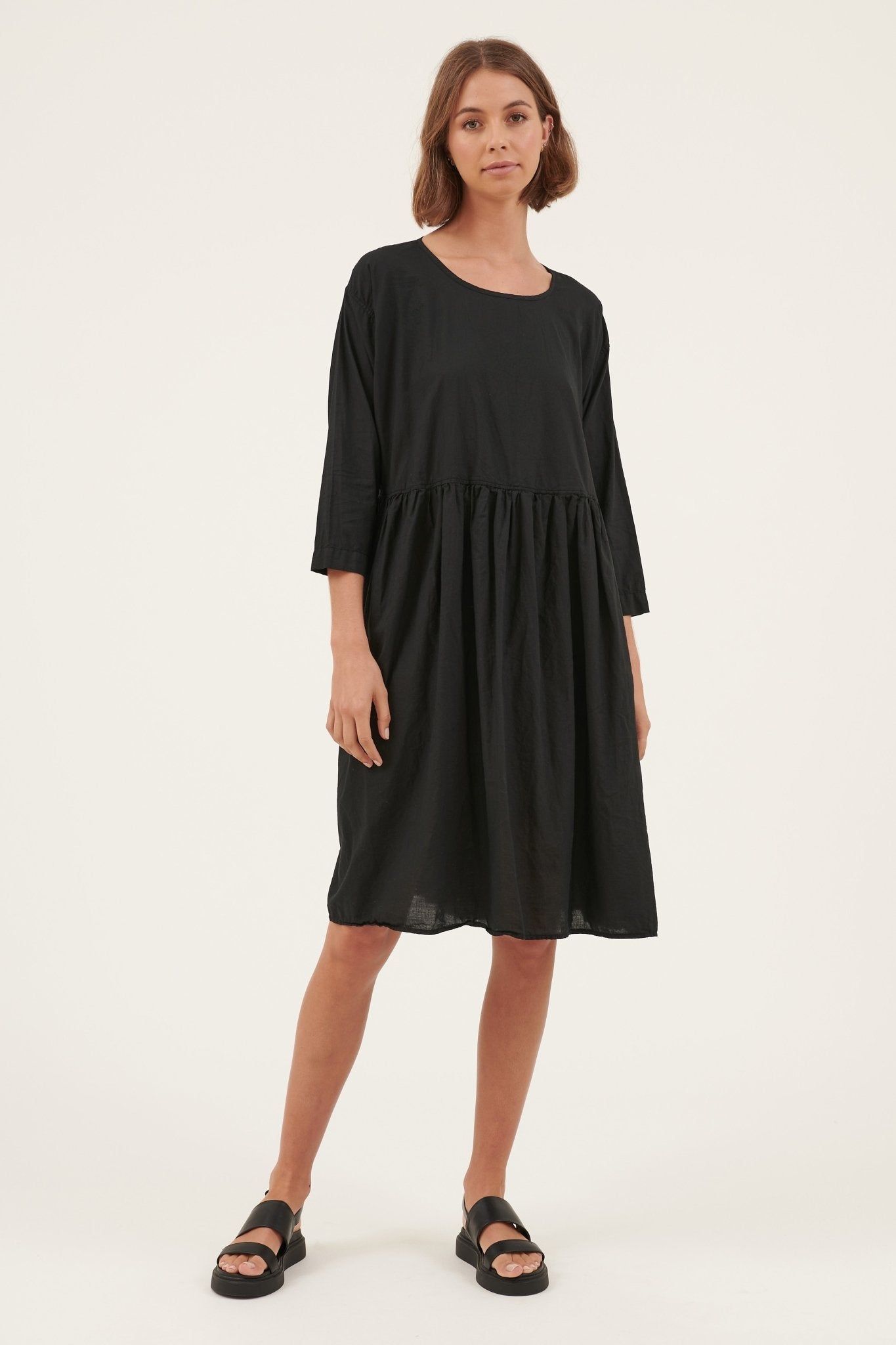 PROVIDORE DRESS - NOIR - Primness