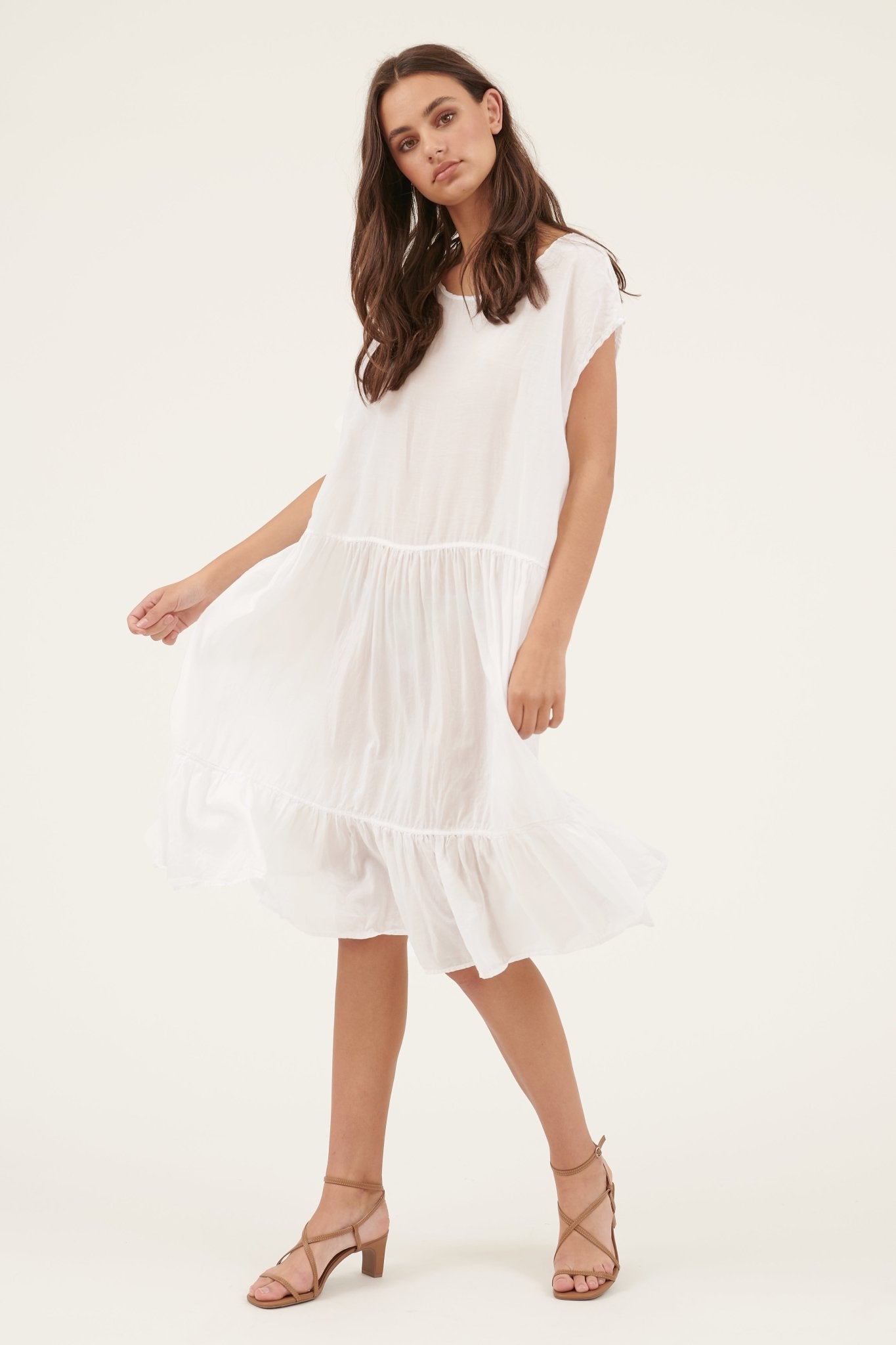 QI DRESS - BLANC - FINAL SALE - Primness