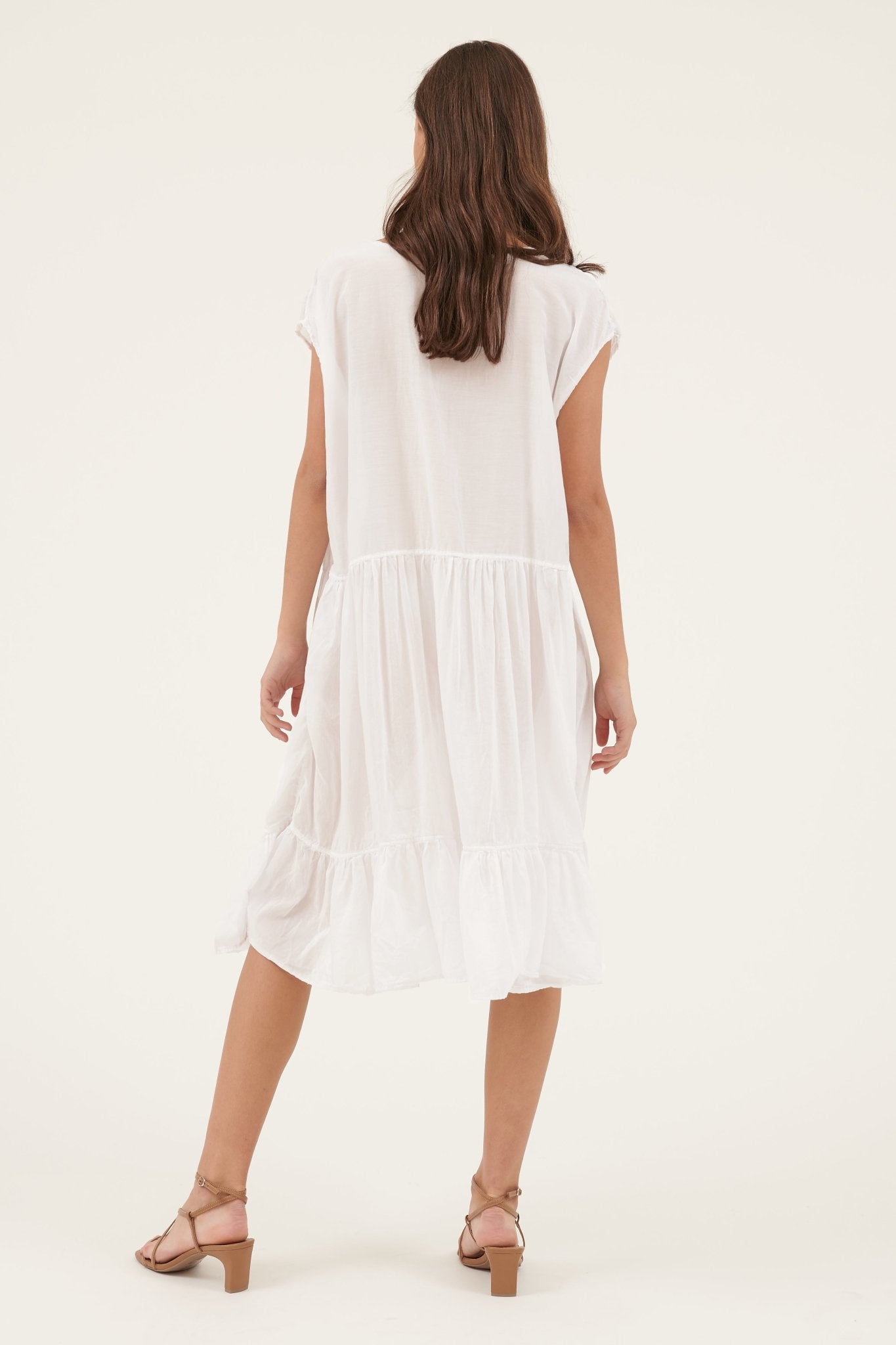 QI DRESS - BLANC - FINAL SALE - Primness