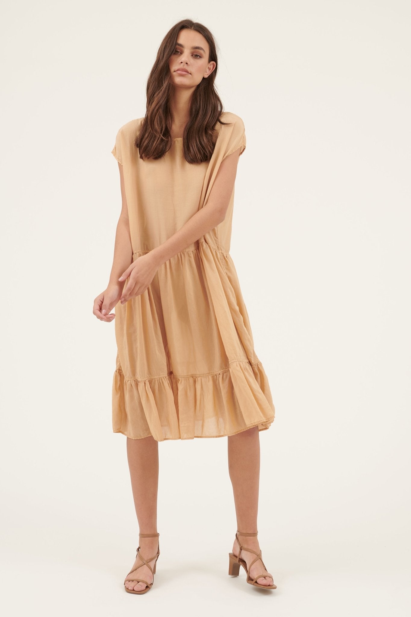 QI DRESS - CHAMPAGNE - FINAL SALE - Primness