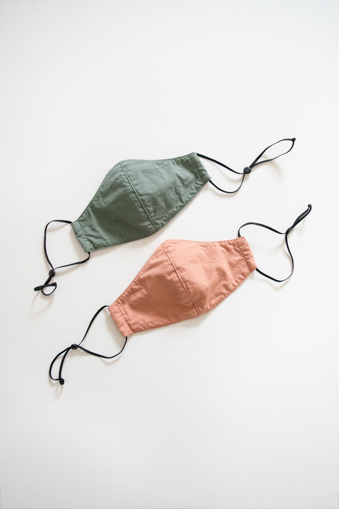 Reusable Face Mask - Two Pack - Khaki & Blossom - Primness