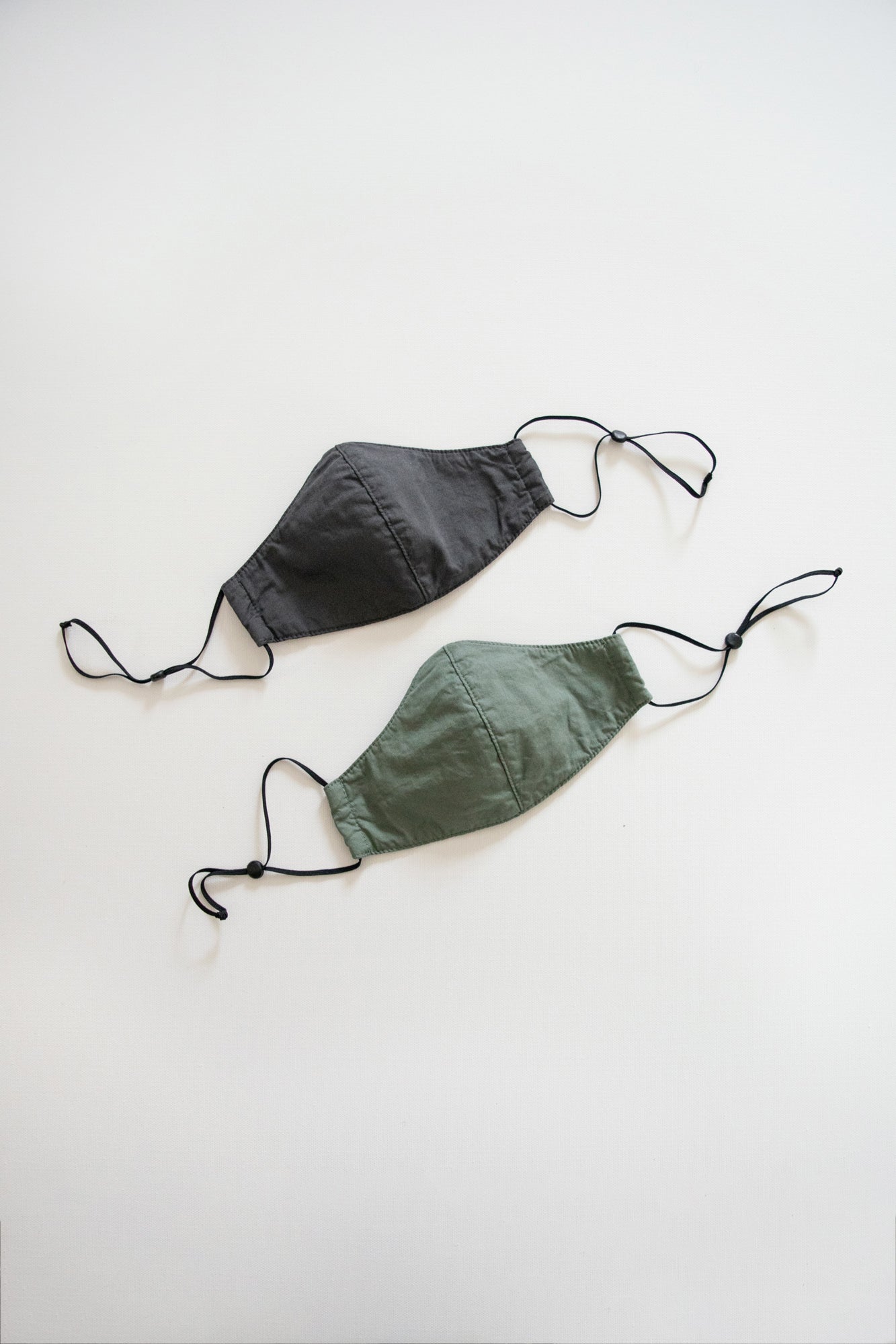 Reusable Face Mask - Two Pack - Slate & Khaki - Primness