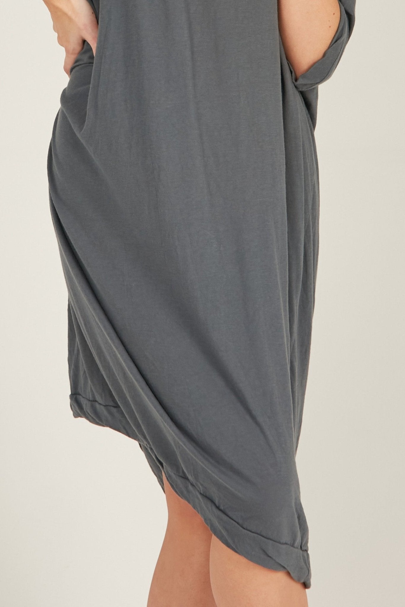 SANDY DRESS - CHARCOAL - Primness