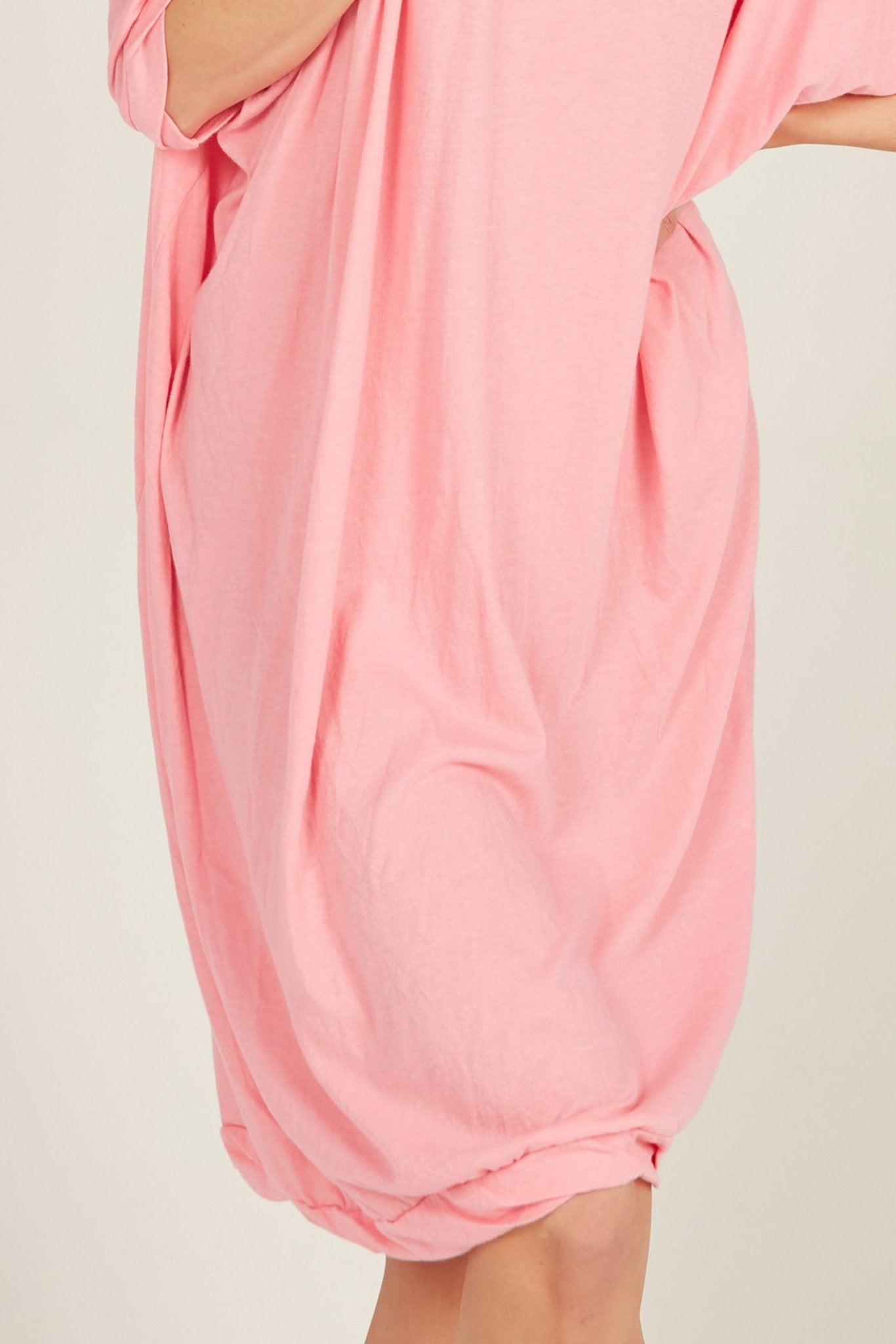 SANDY DRESS - TAFFY PINK - Primness