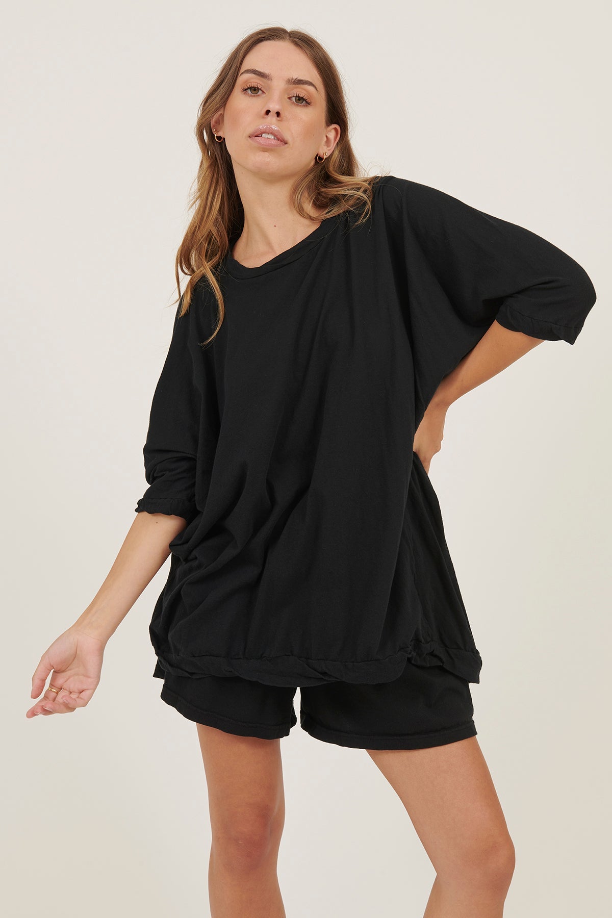 SANDY TUNIC - NOIR - Primness