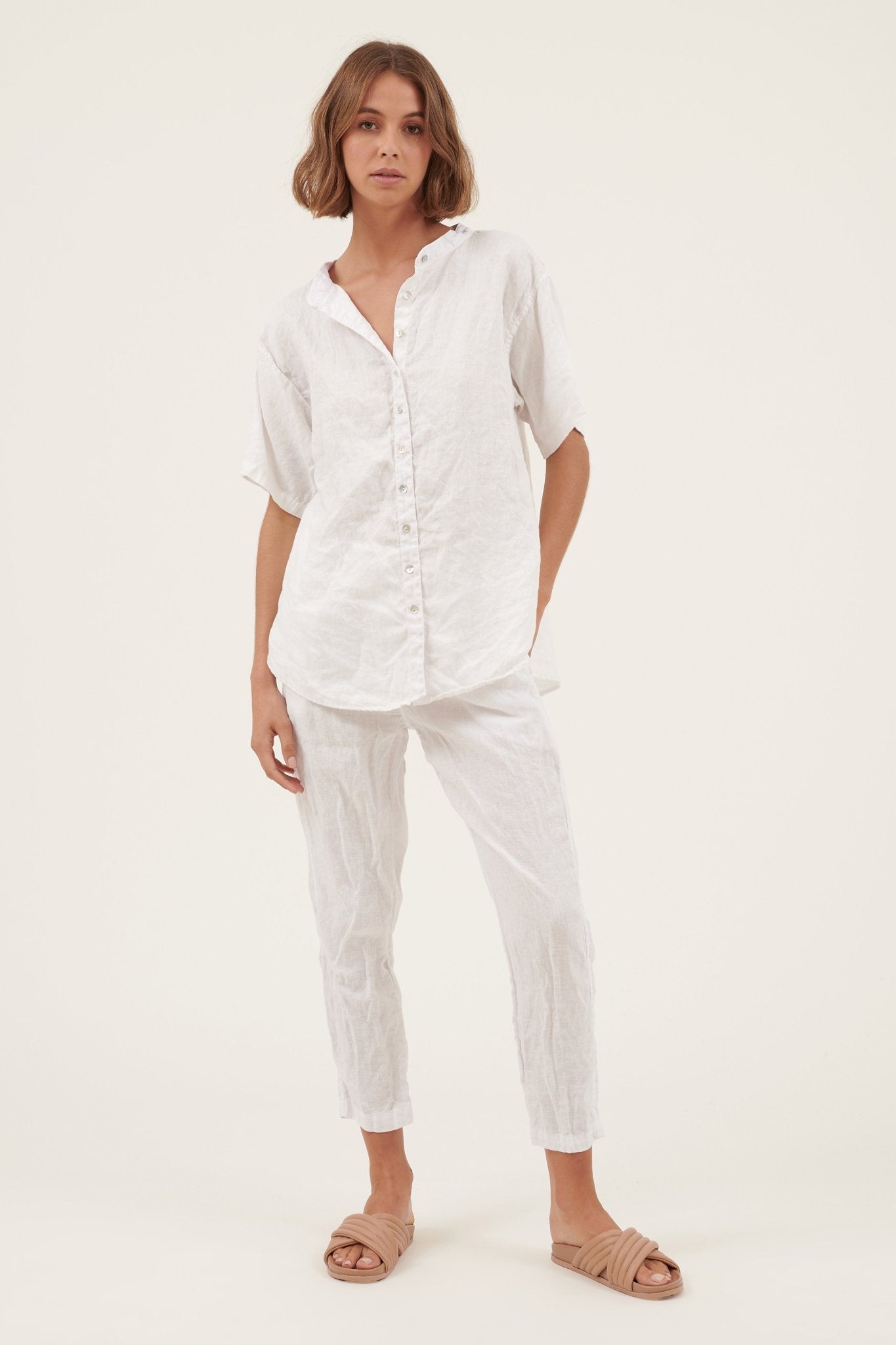 SEASIDE PANT - BLANC - Primness