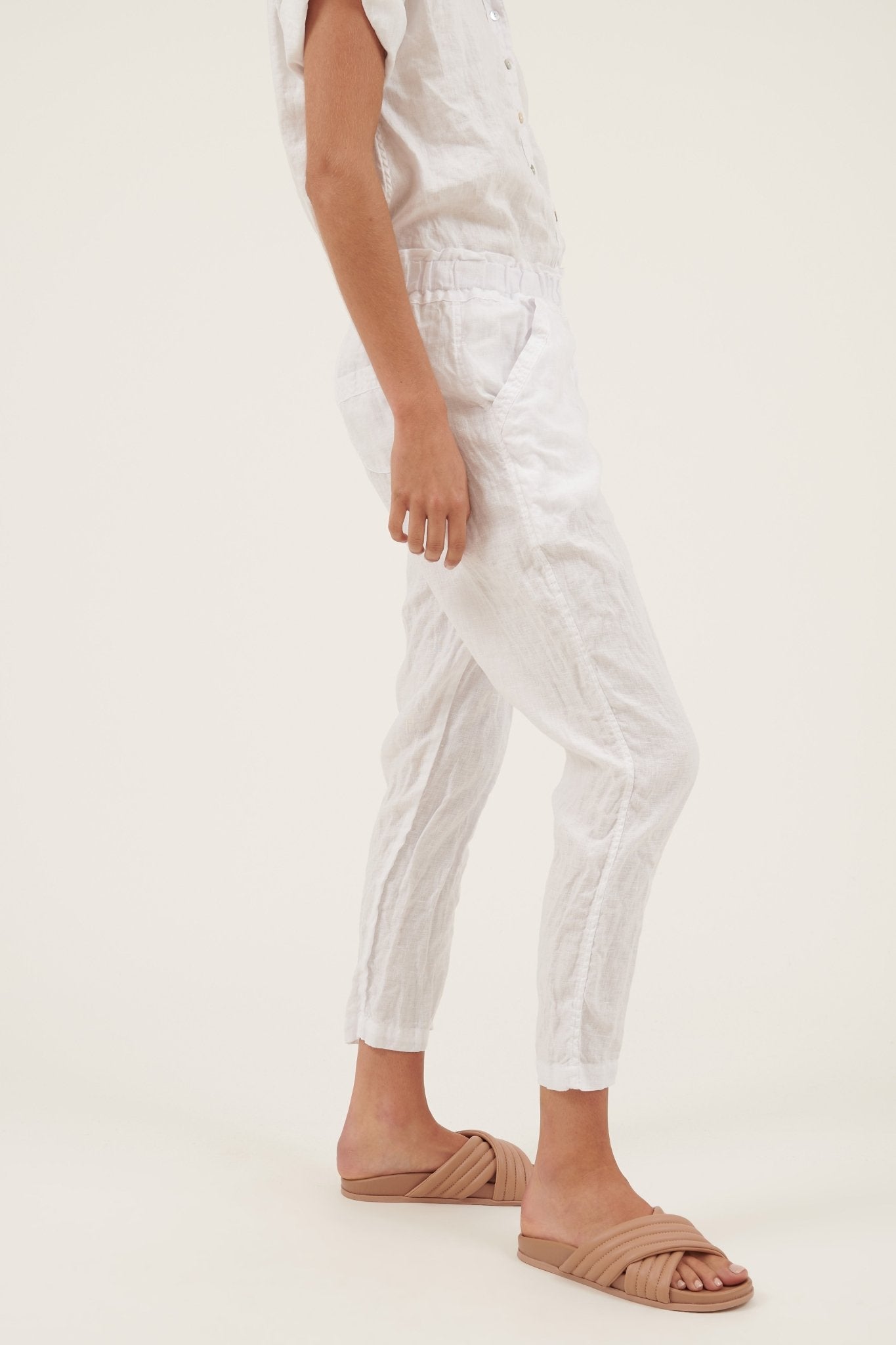 SEASIDE PANT - BLANC - Primness