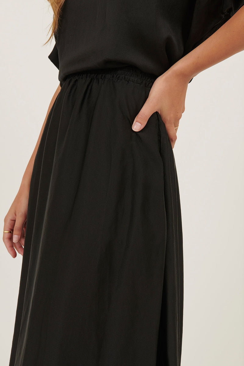 SUNCHASER SKIRT - NOIR - Primness