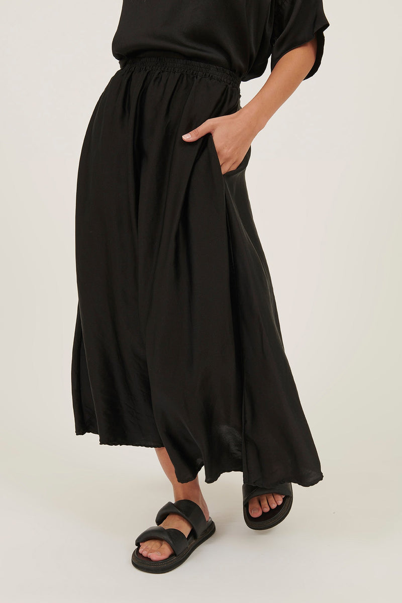 SUNCHASER SKIRT - NOIR - Primness